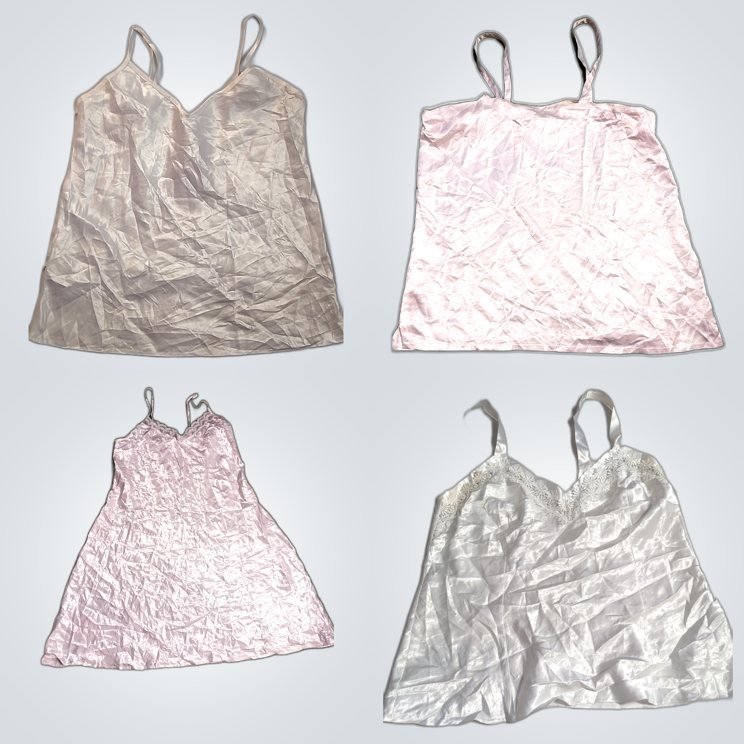 Y2K Satin Camisoles Bundle