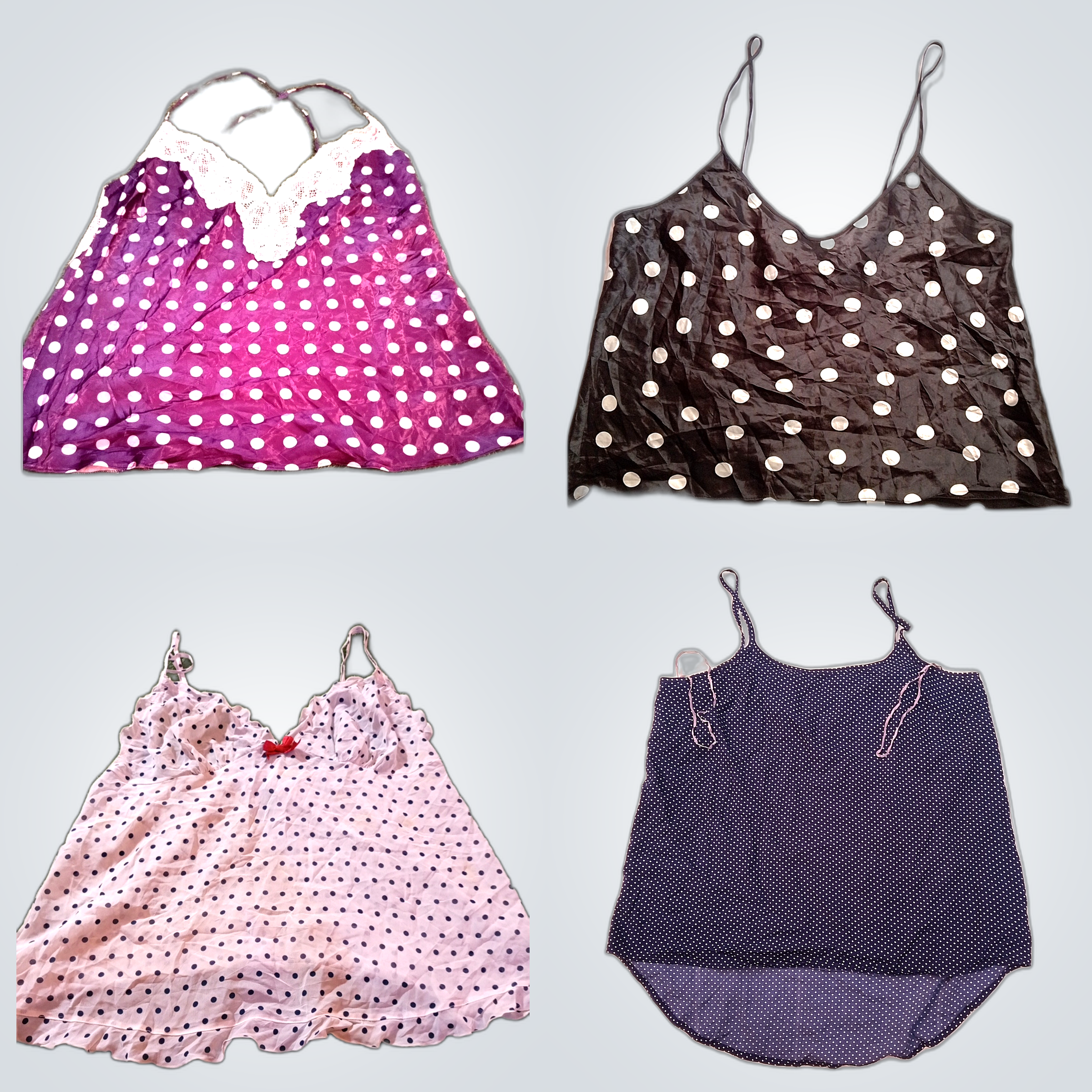 Ensemble de débardeurs à pois - Lipsy London, M&S,..