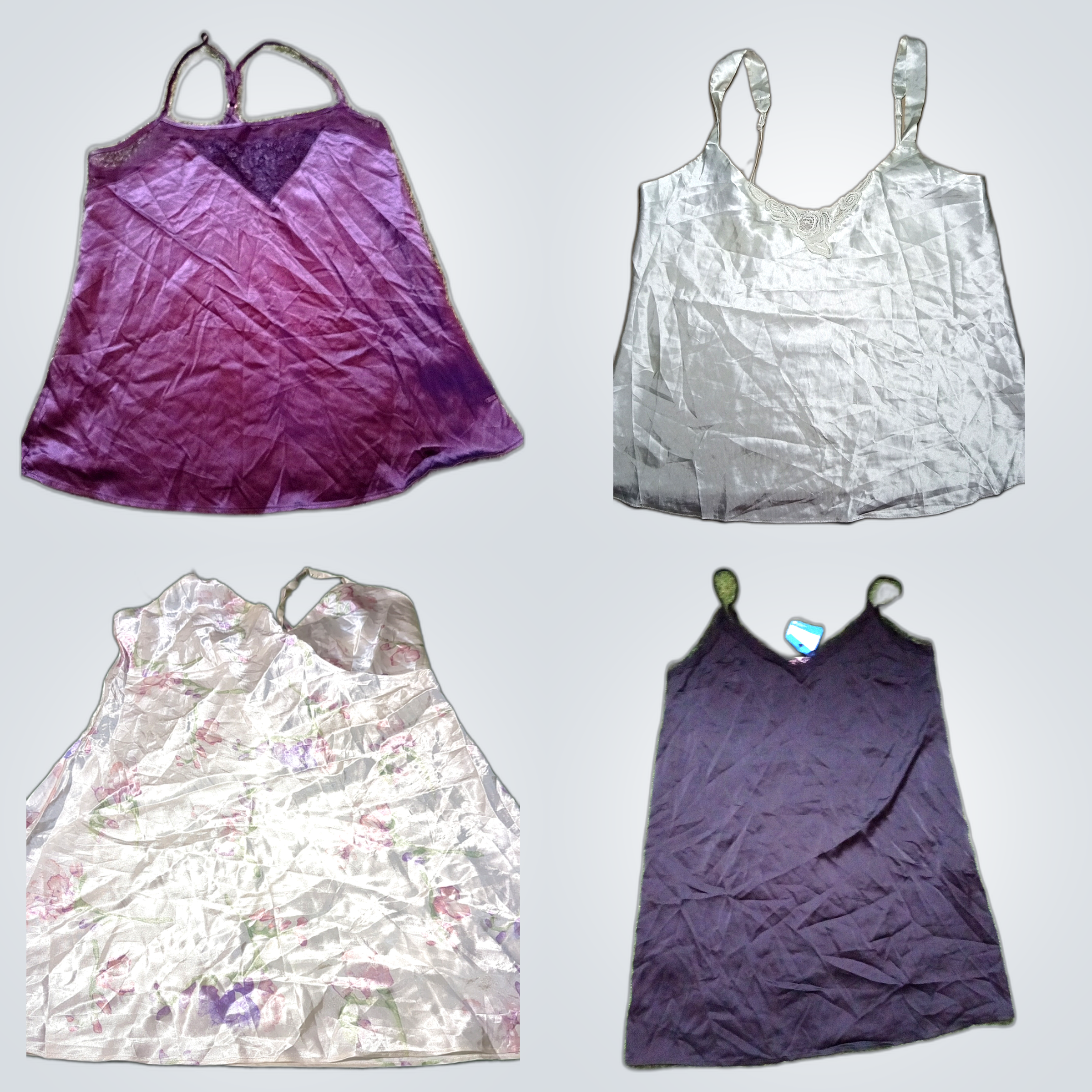 H&M Y2K Satin Camisoles