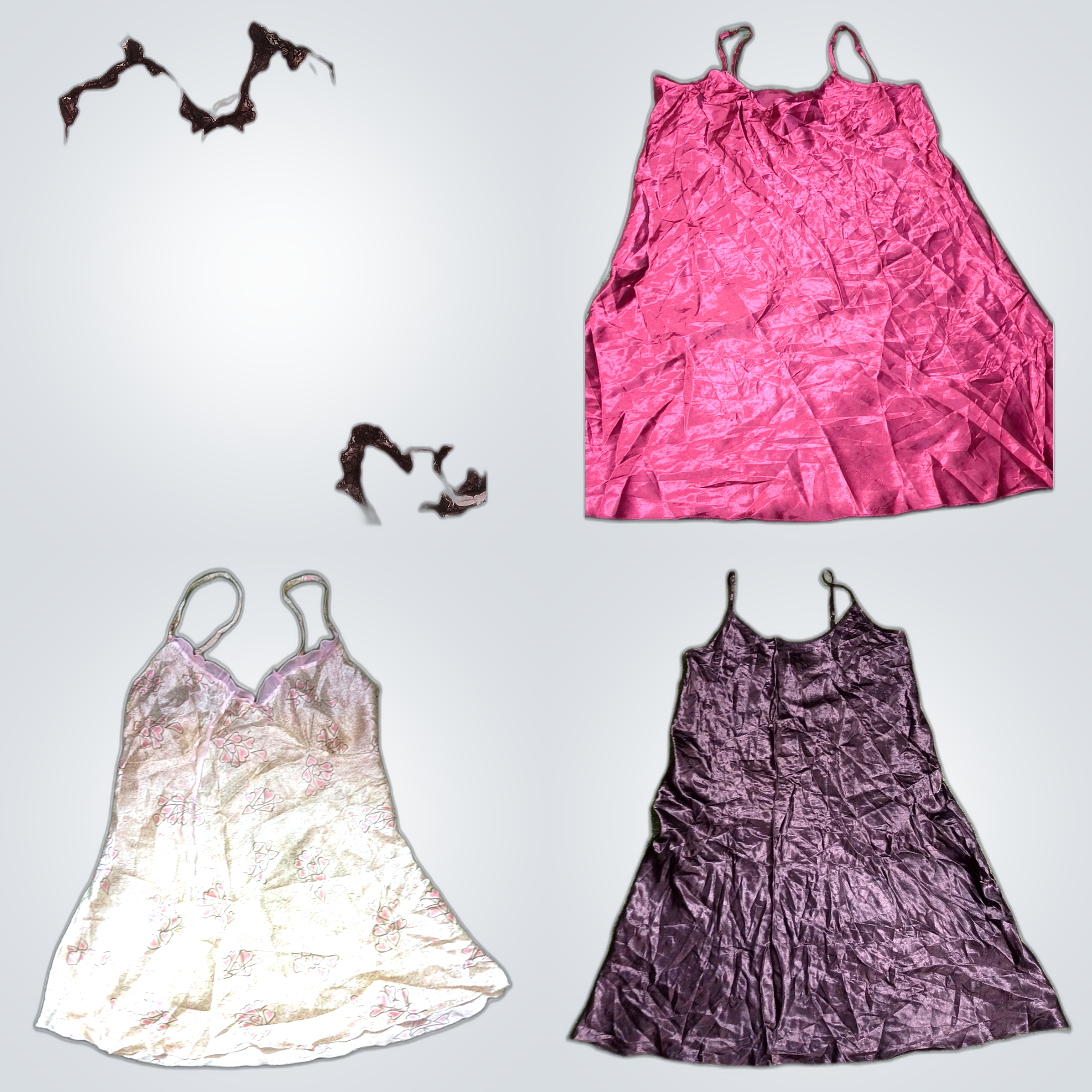 Y2K Satin Camisoles Bundle