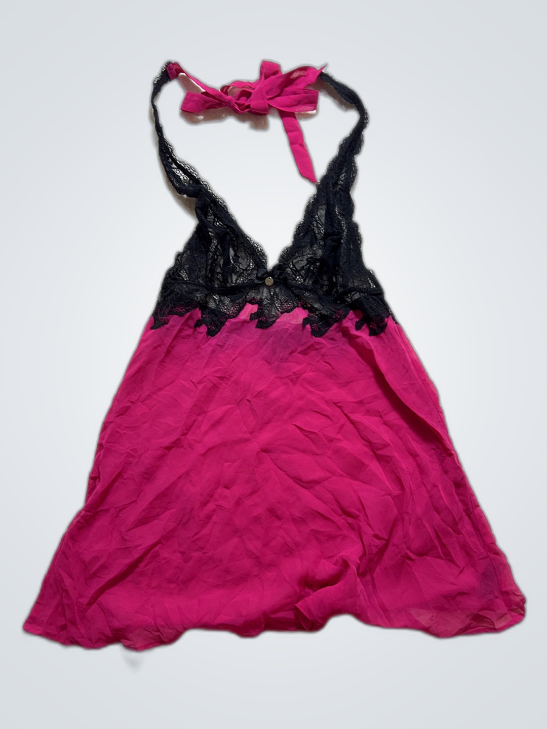 Bouillabaisse Pink Lace Chemise