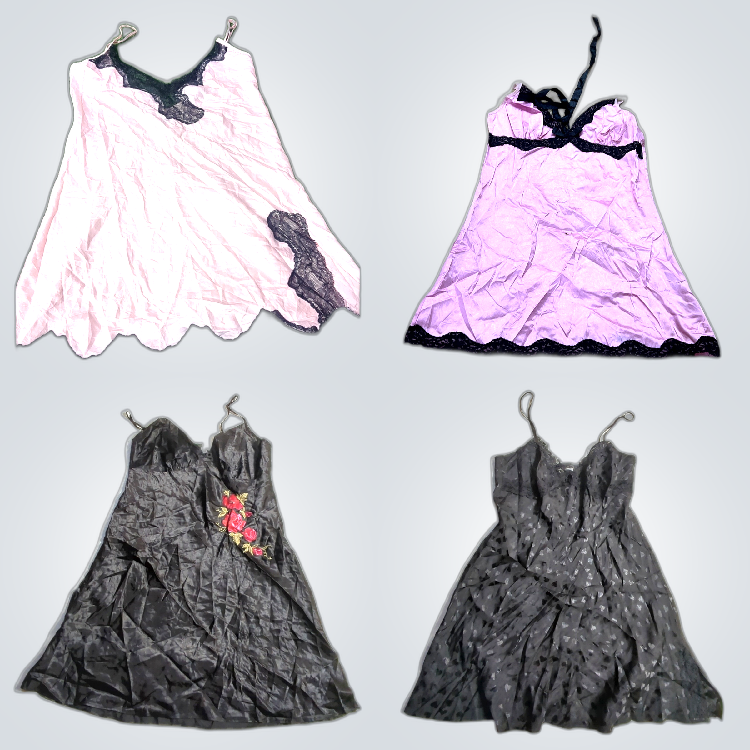 Y2K Lace Slip Dresses