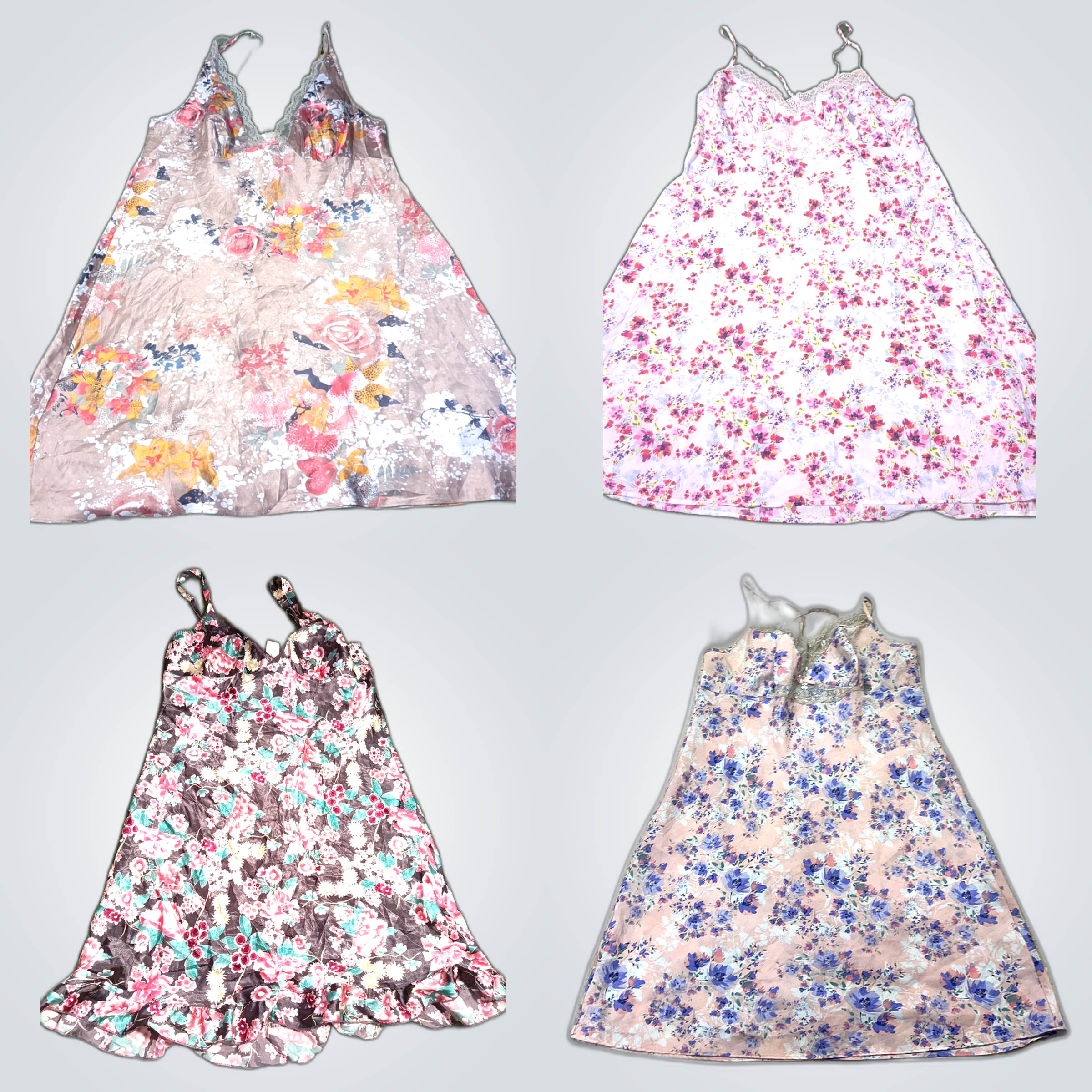 Y2K Floral Lace Dresses