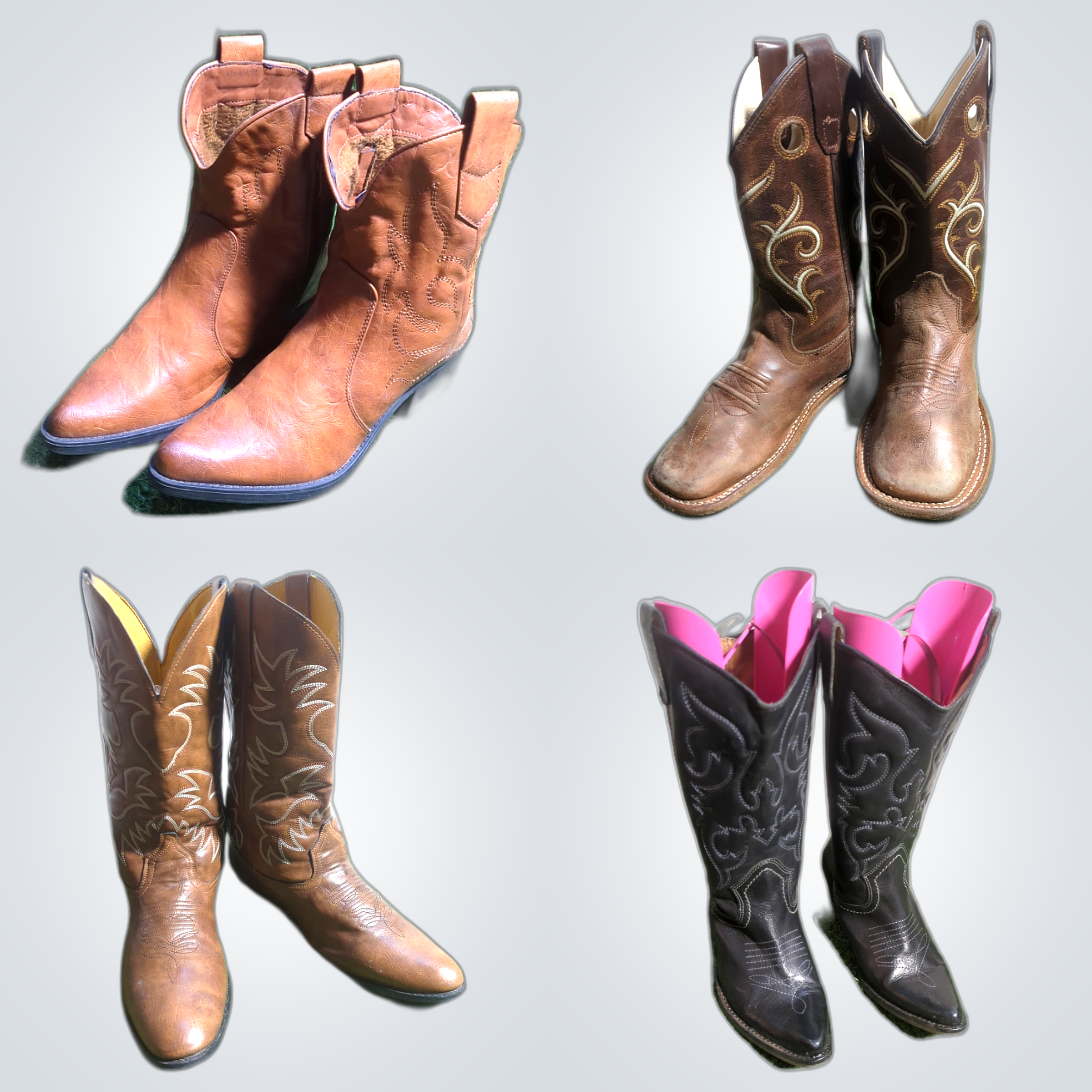 Y2K Cowboy Boots Bundle