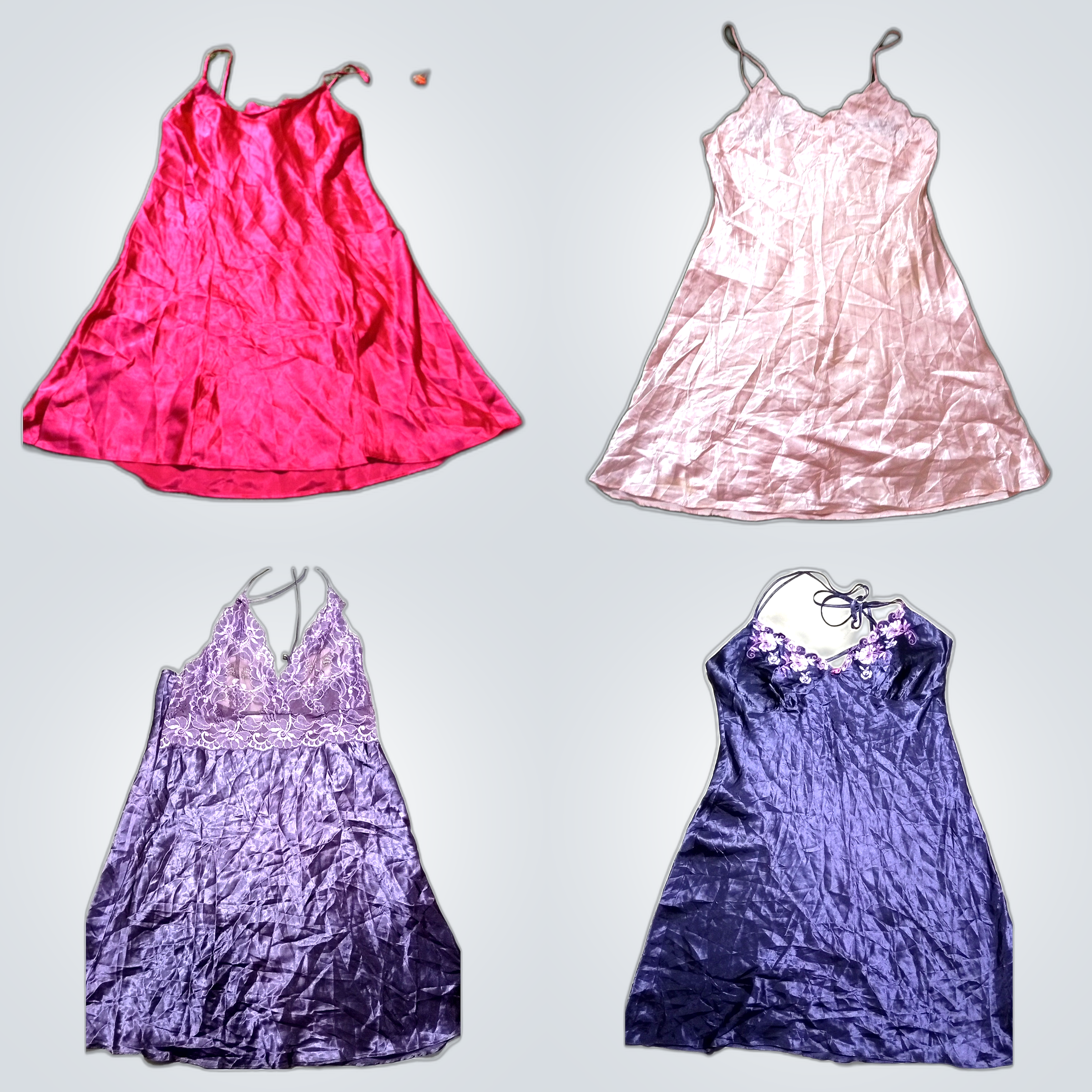 Y2K Satin Dress Bundle