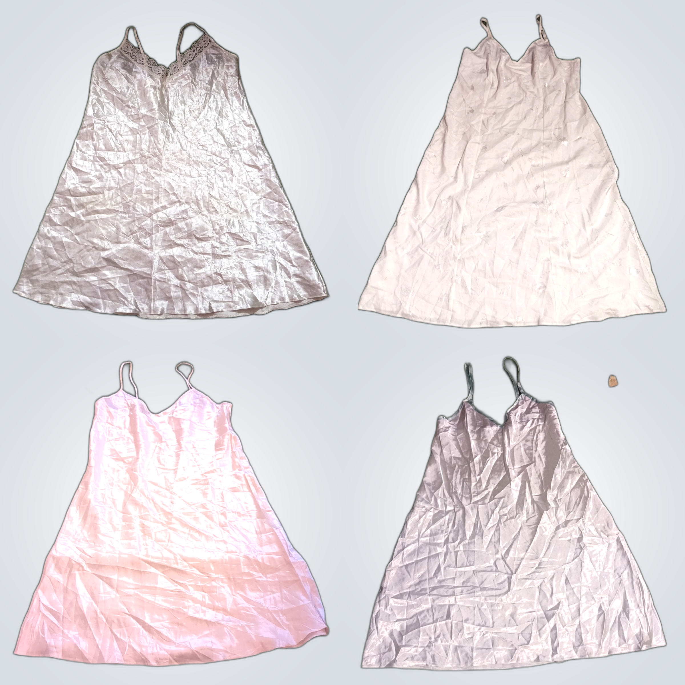 Y2K Satin Slip Dresses