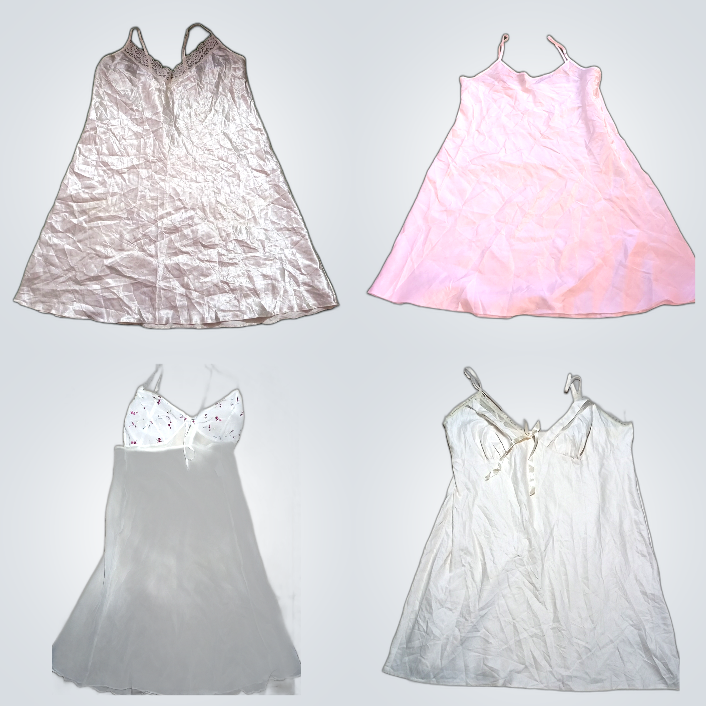 Robe nuisette blanche