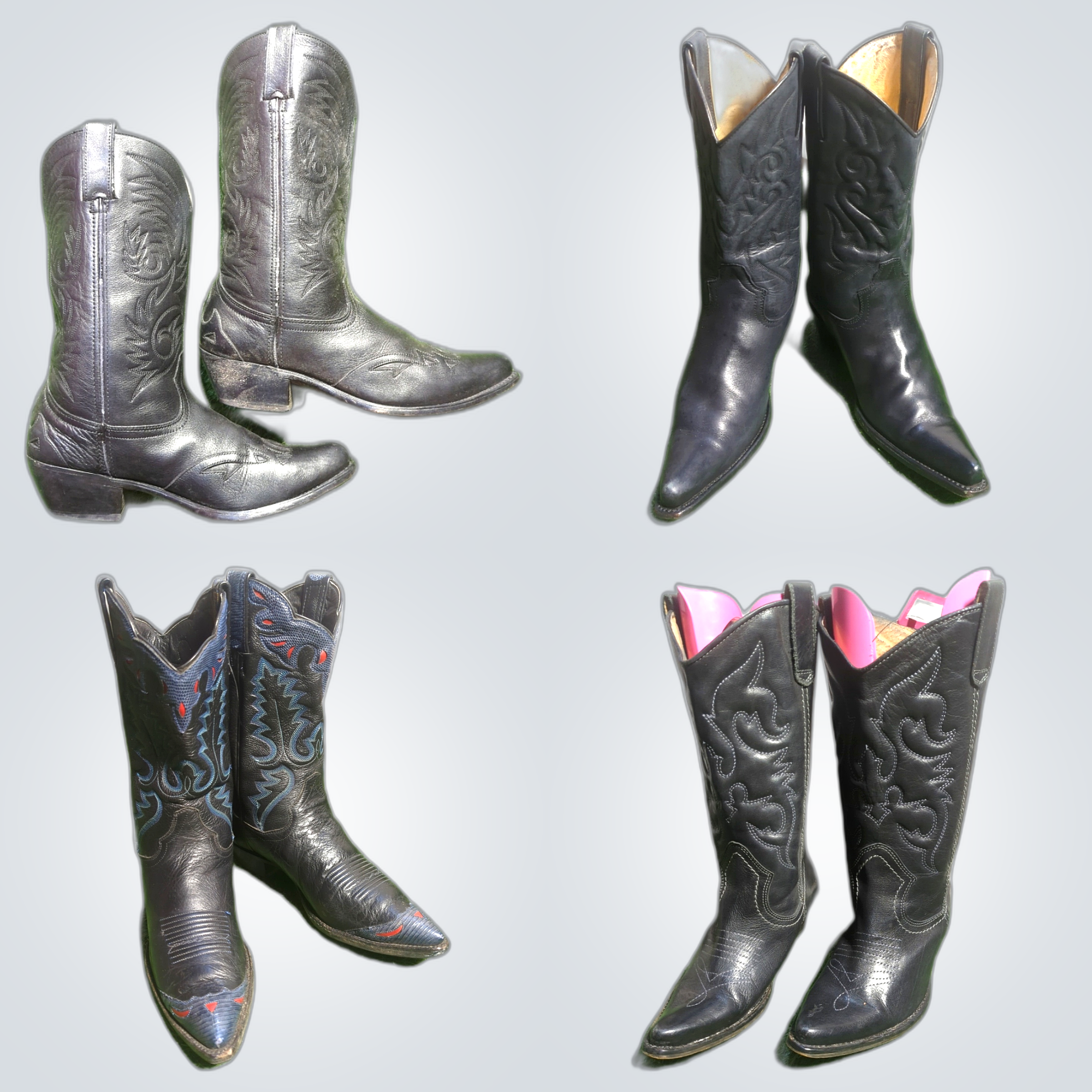 Y2K Cowboy Boots Bundle
