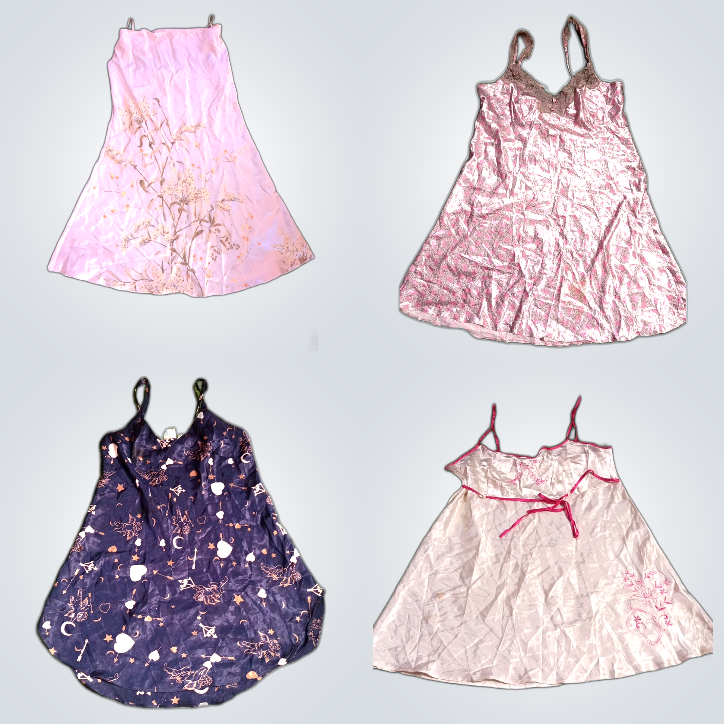 Victoria's Secret & More Pink Dress Bundle Slip Mi..