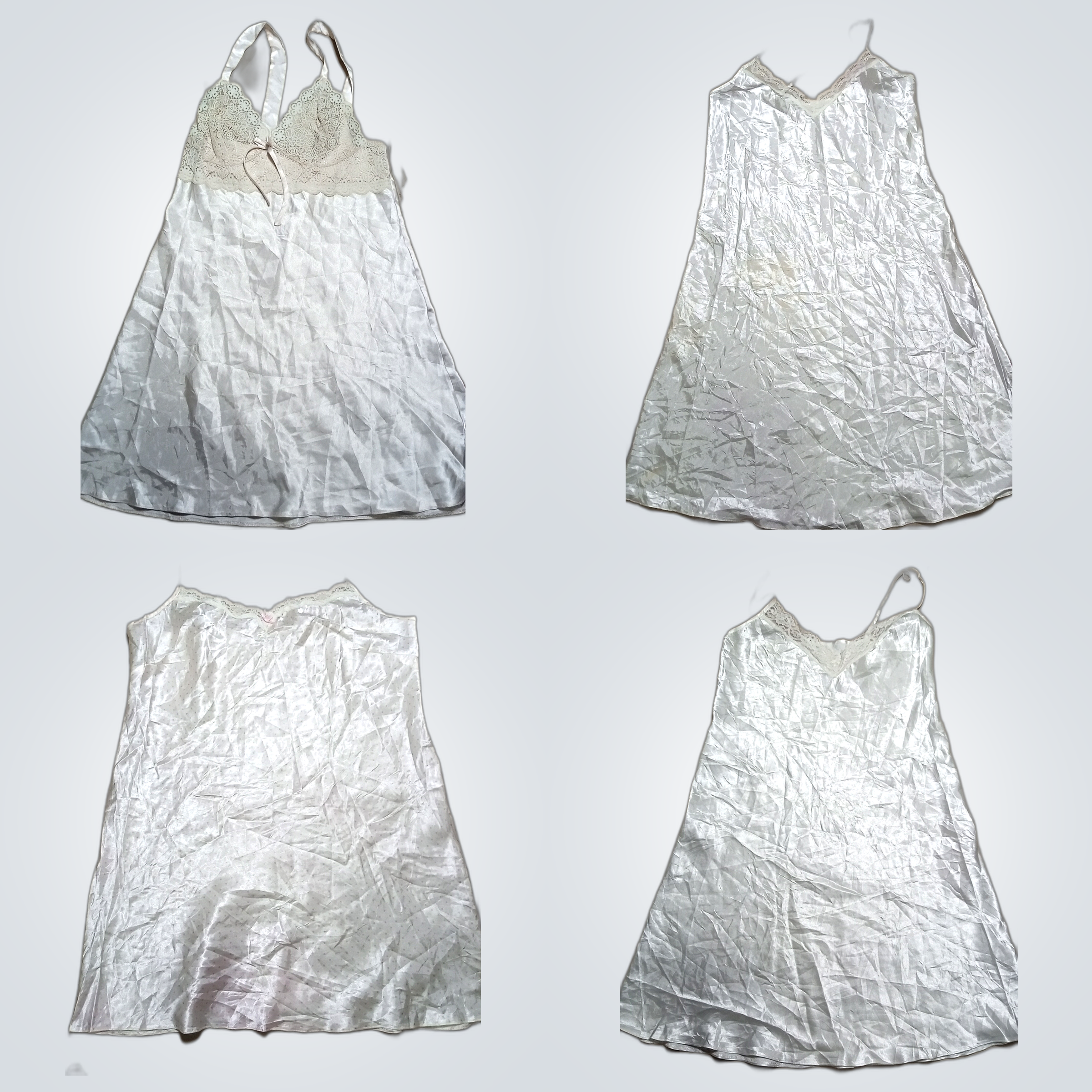 Y2K Satin Slip Dress