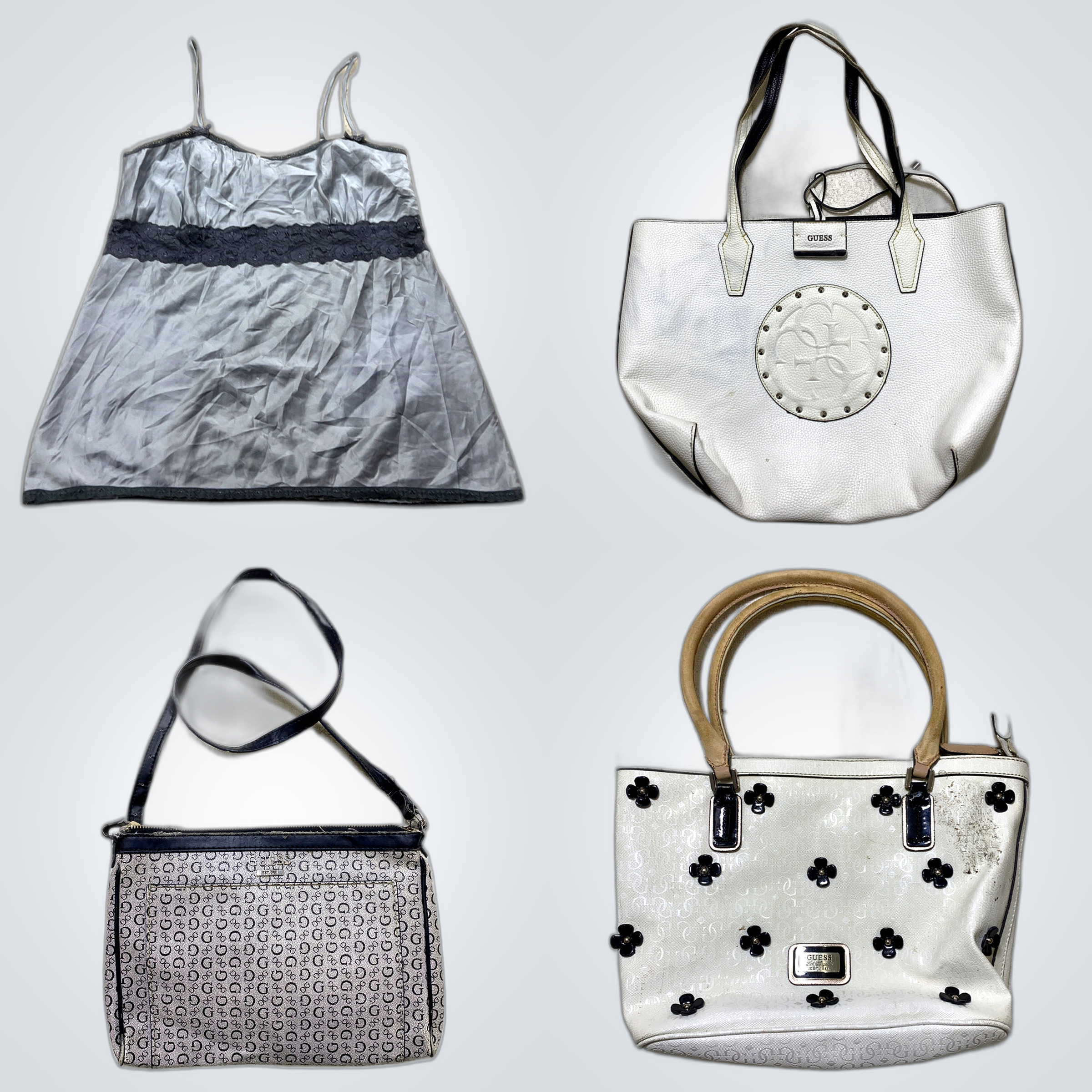 Guess Kleine Satin-Handtaschen-Bundle