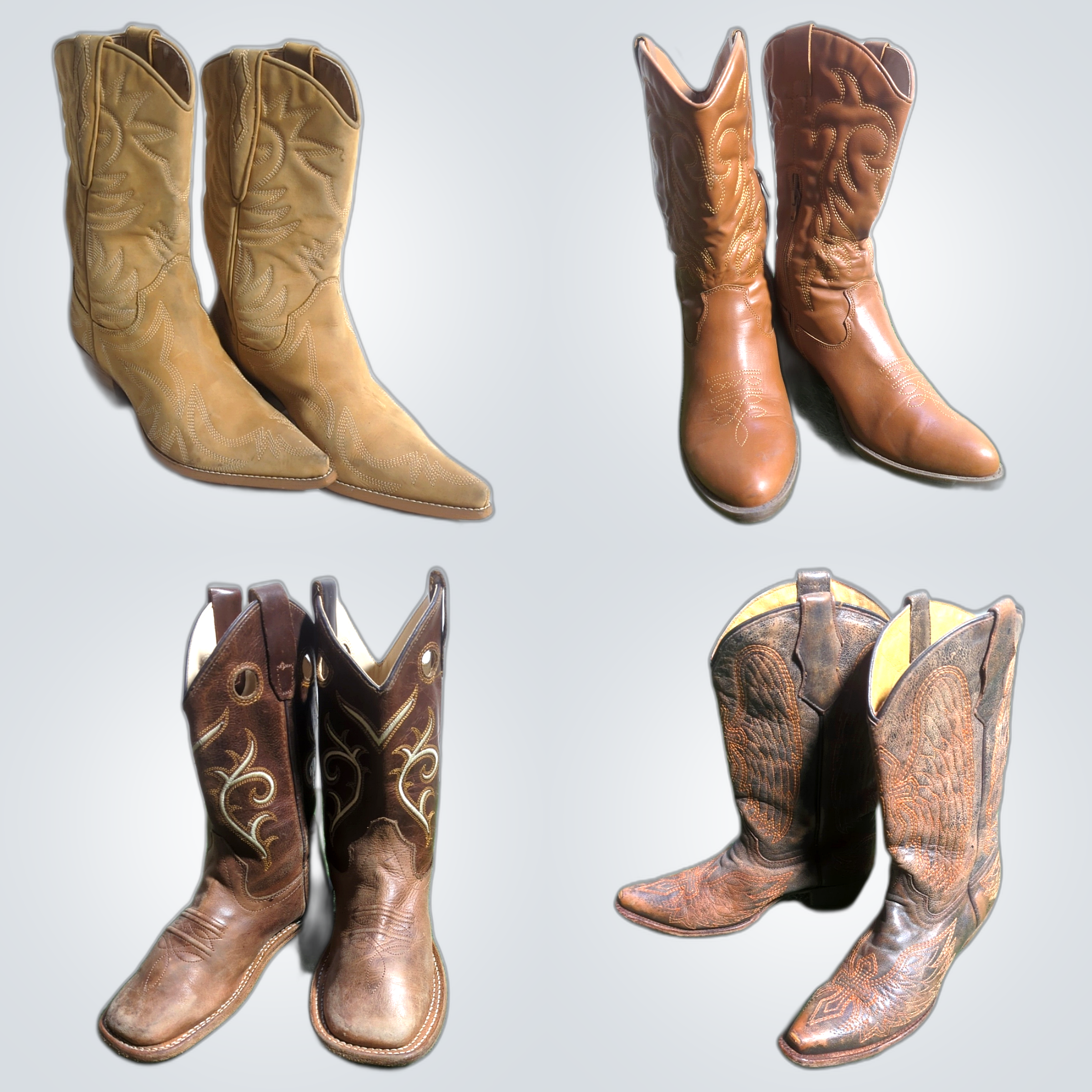 Super Quality Vintage Cowboy Boots