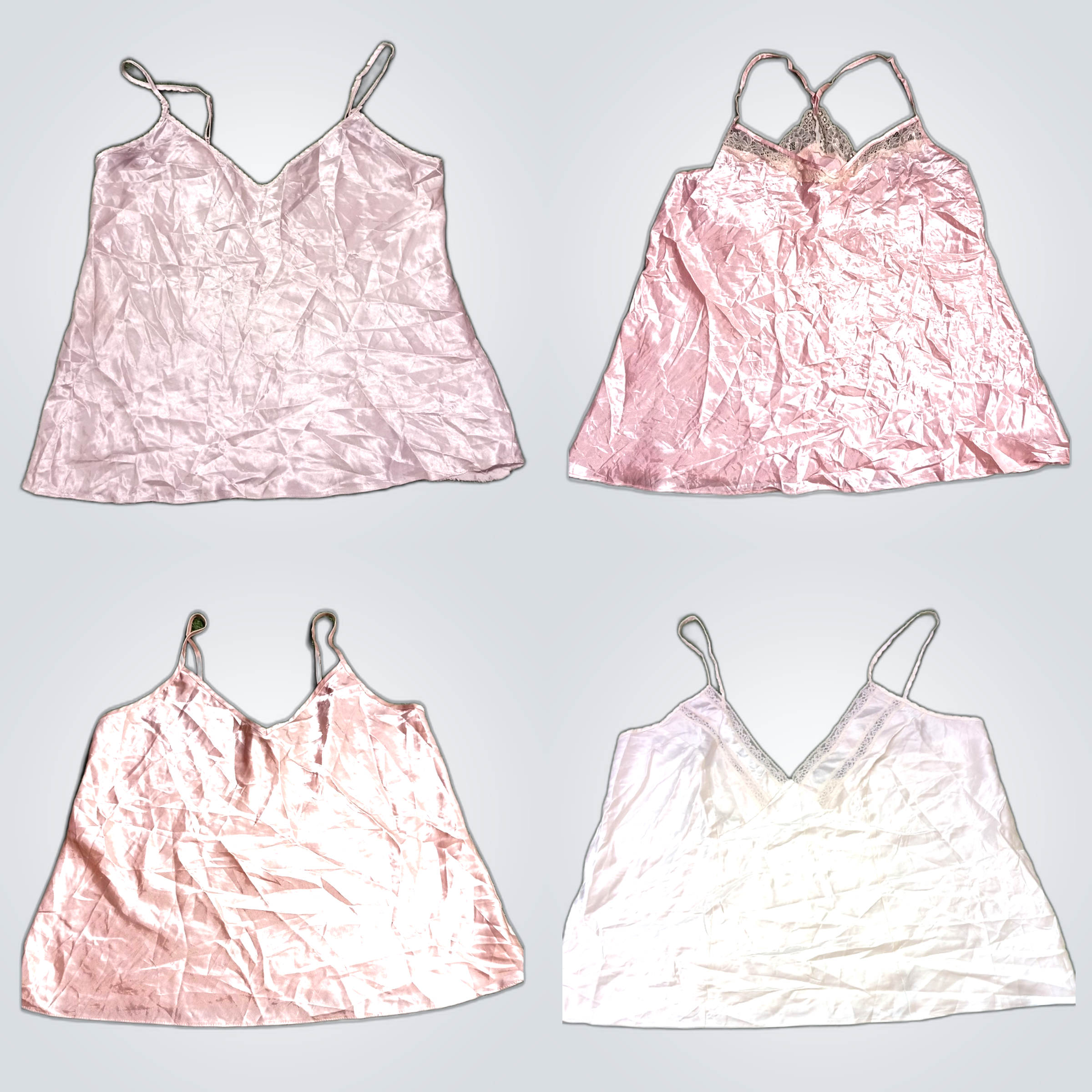 Y2K Satin Camisoles Bundle