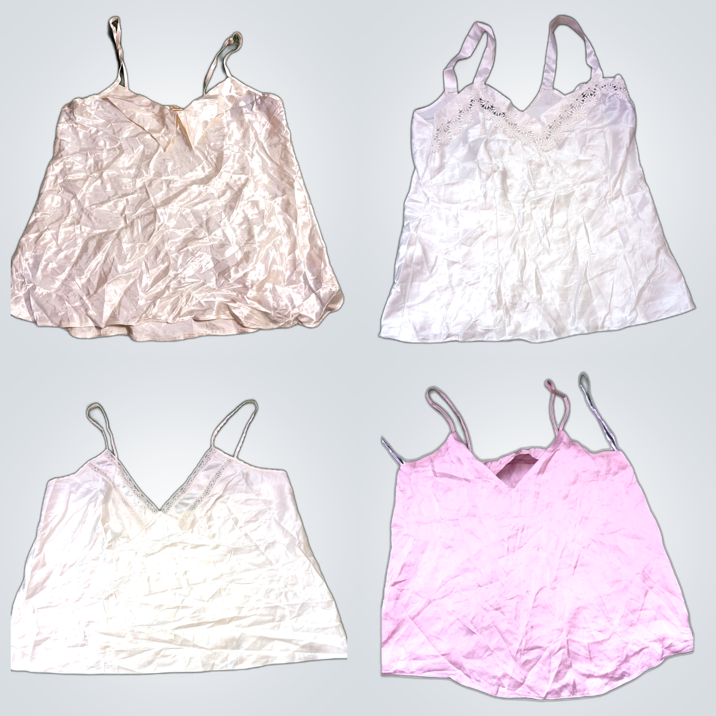 Y2K Satin Camisoles Bundle