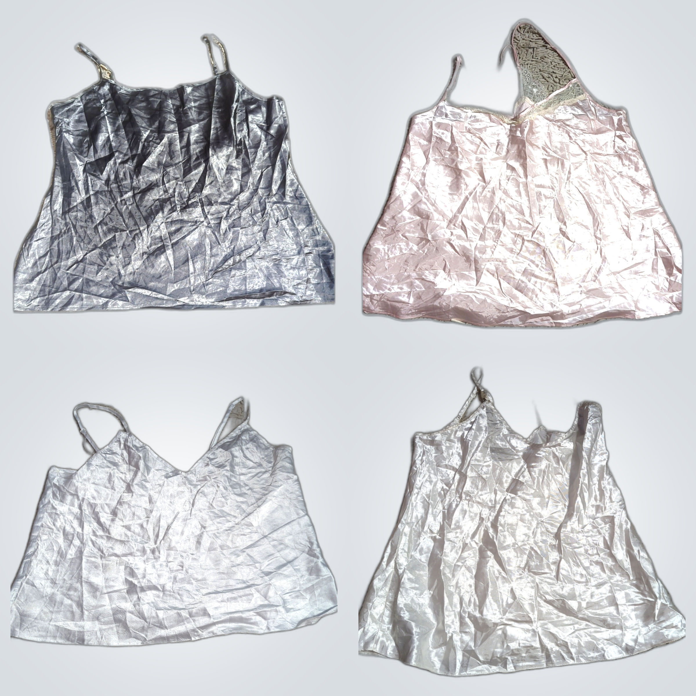 Y2K Satin Camisoles Bundle