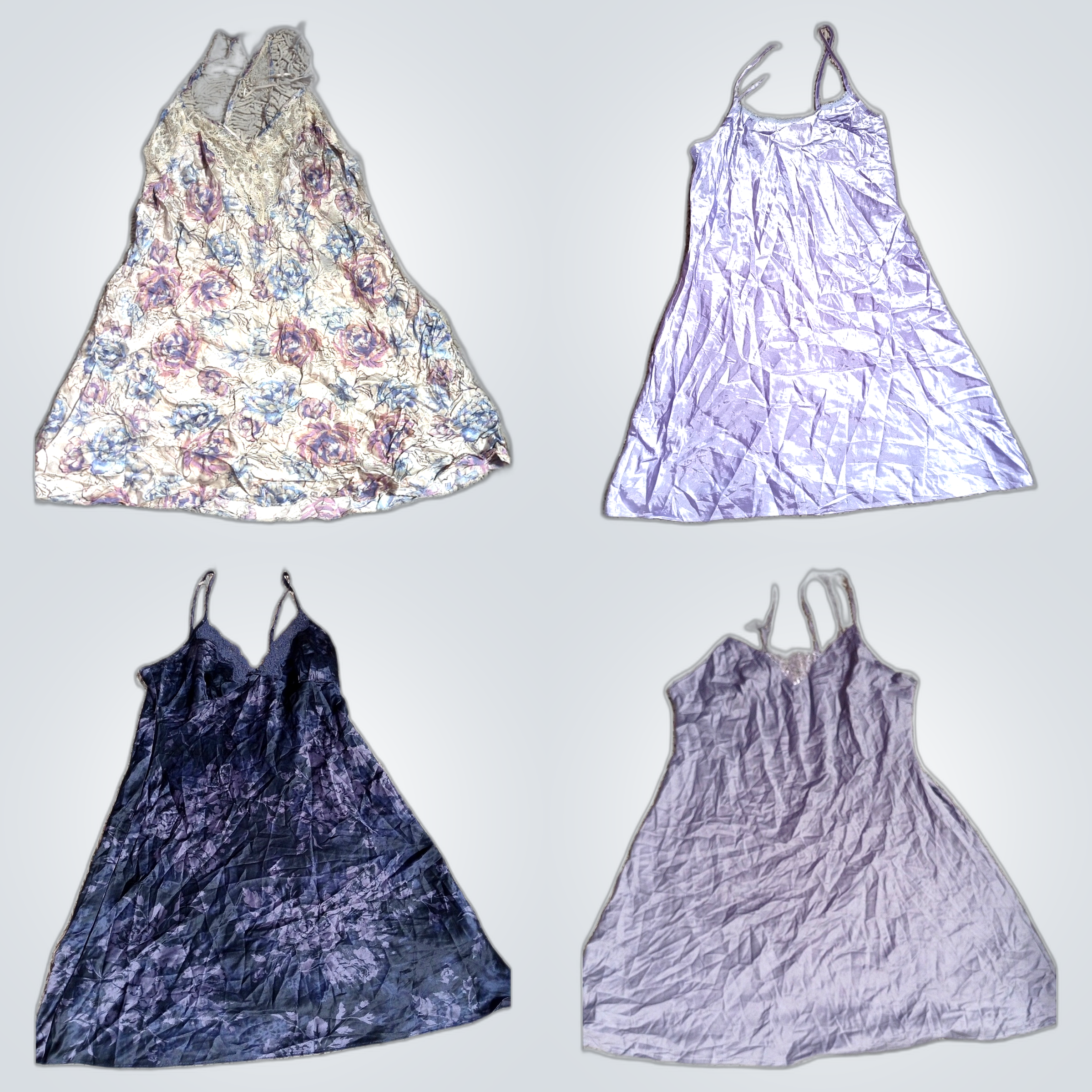 Y2K Satin Silk Dresses