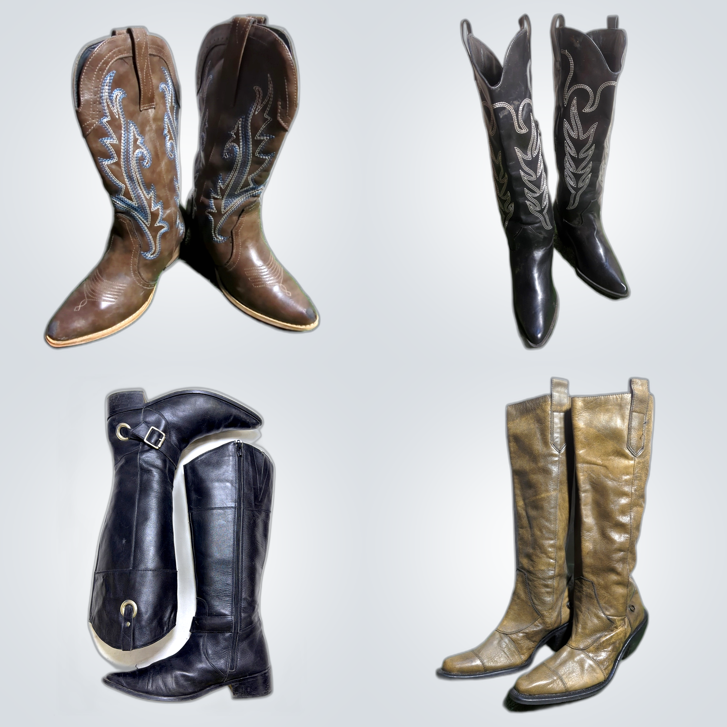 Bottes hautes femme de bonne qualité