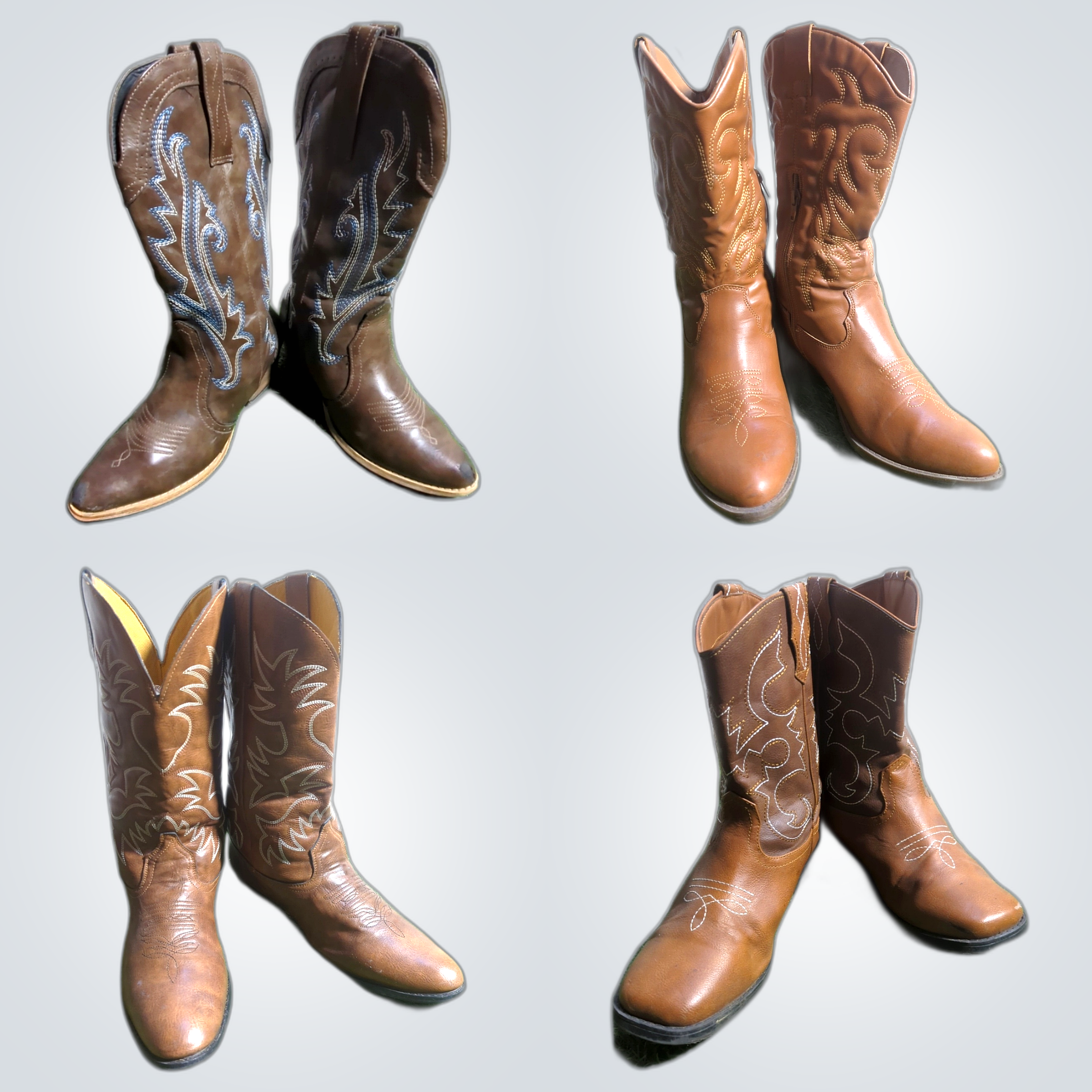 Y2K Cowboy Boots Bundle