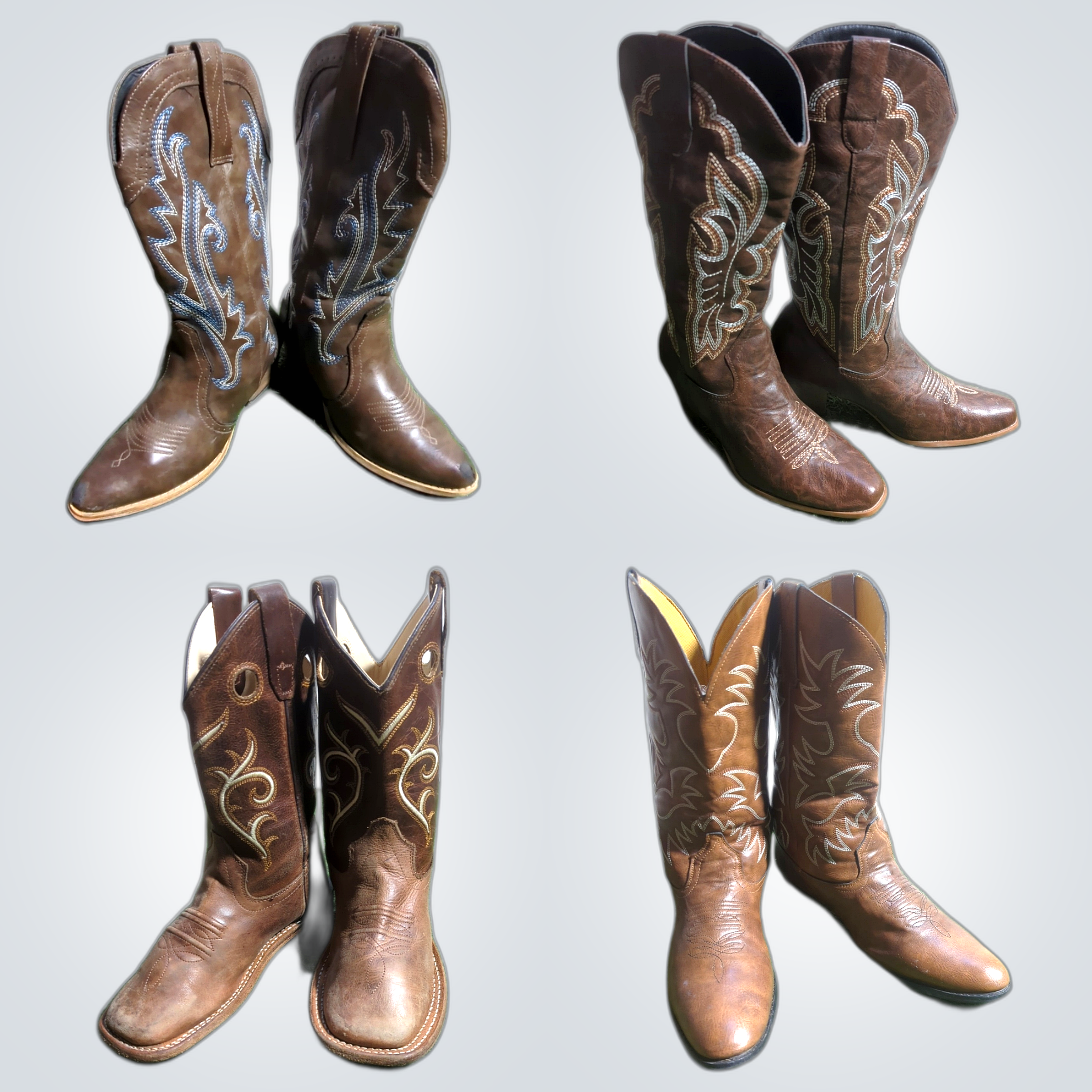 Y2K Cowboy Boots Bundle