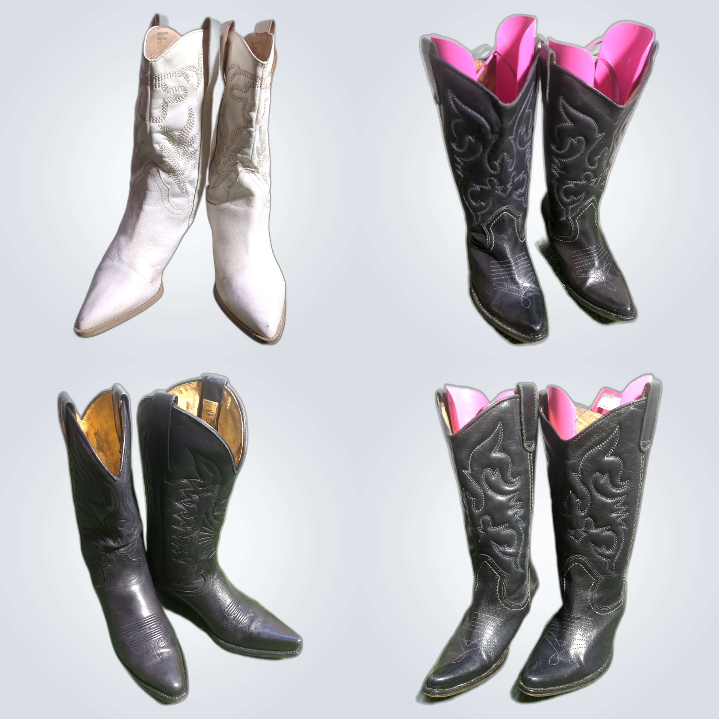 Y2K Cowboy Boots Bundle