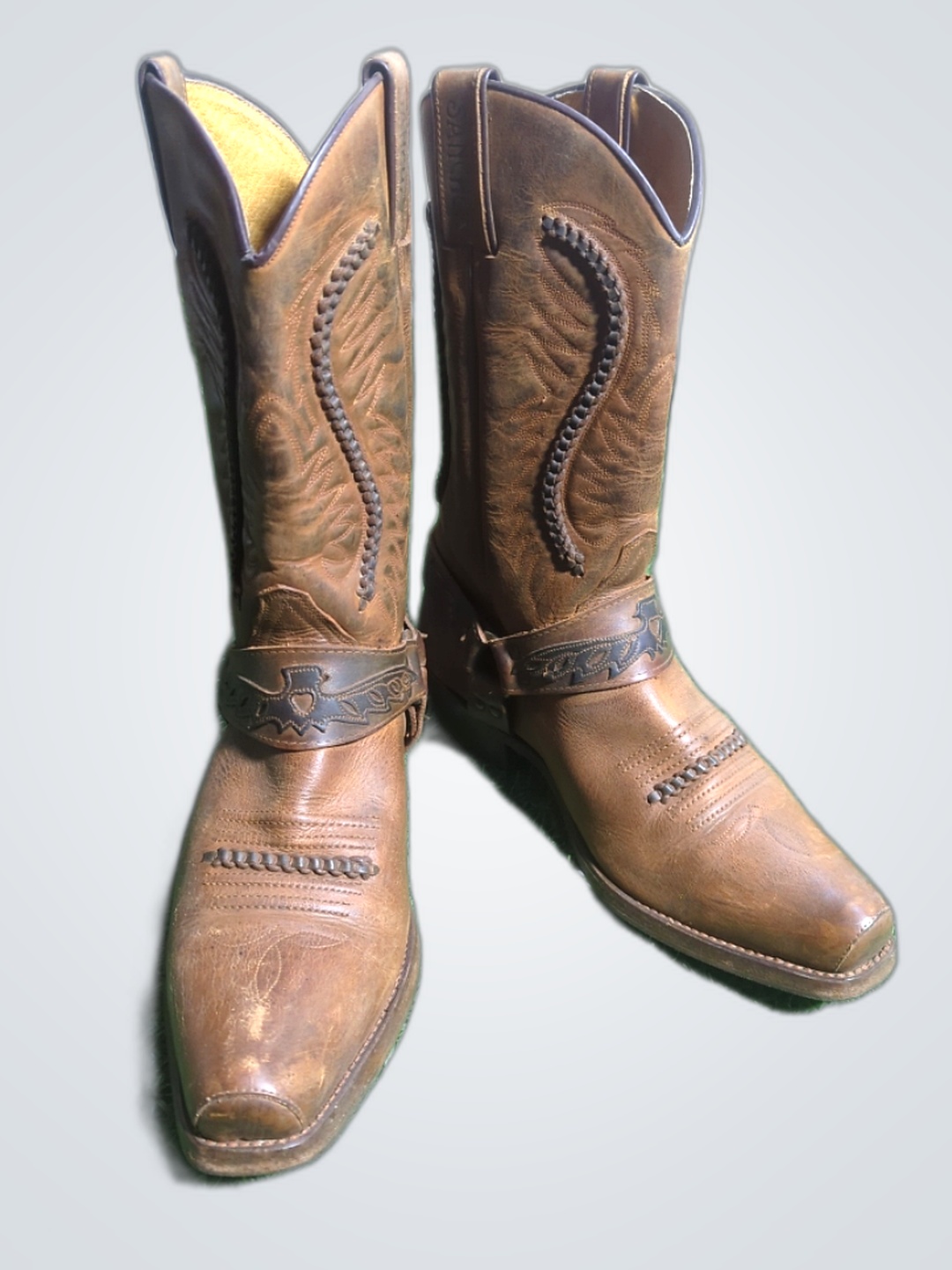 Sancho Cowboy Boots Brown Leather