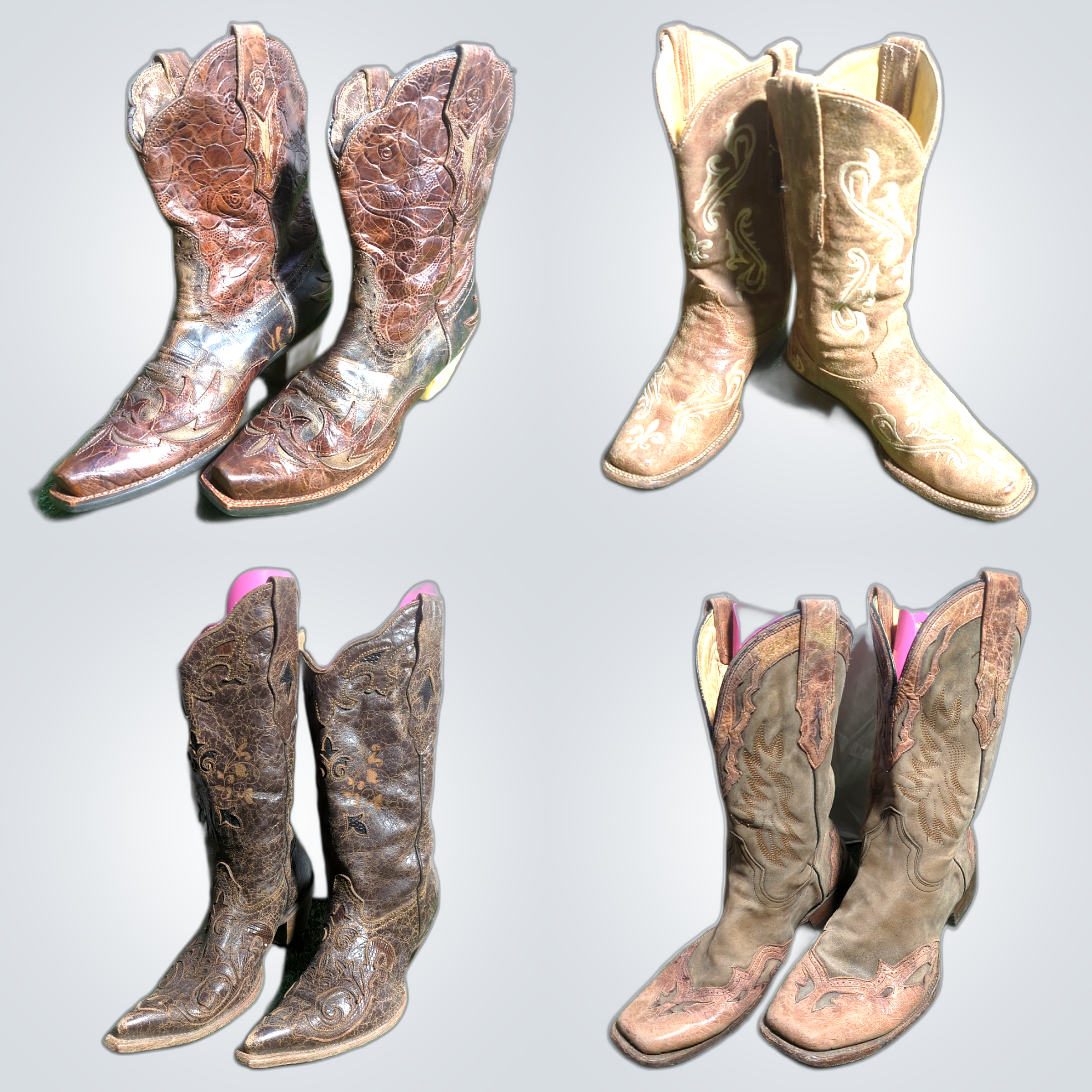 Y2K Cowboy Boots Bundle