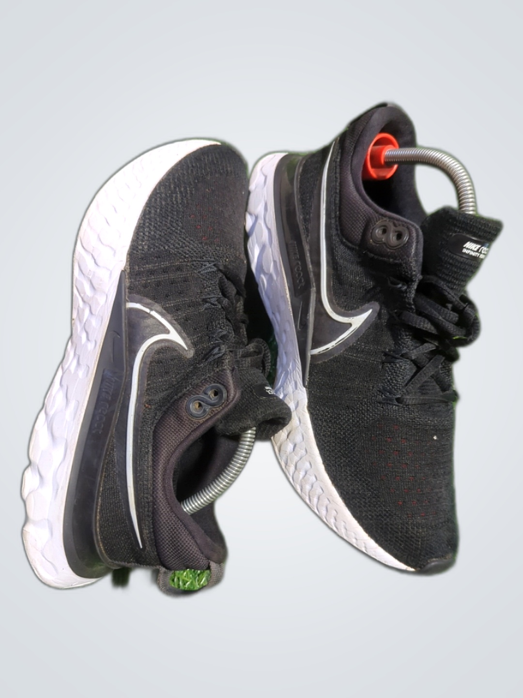 Nike Black React Running Sneakers