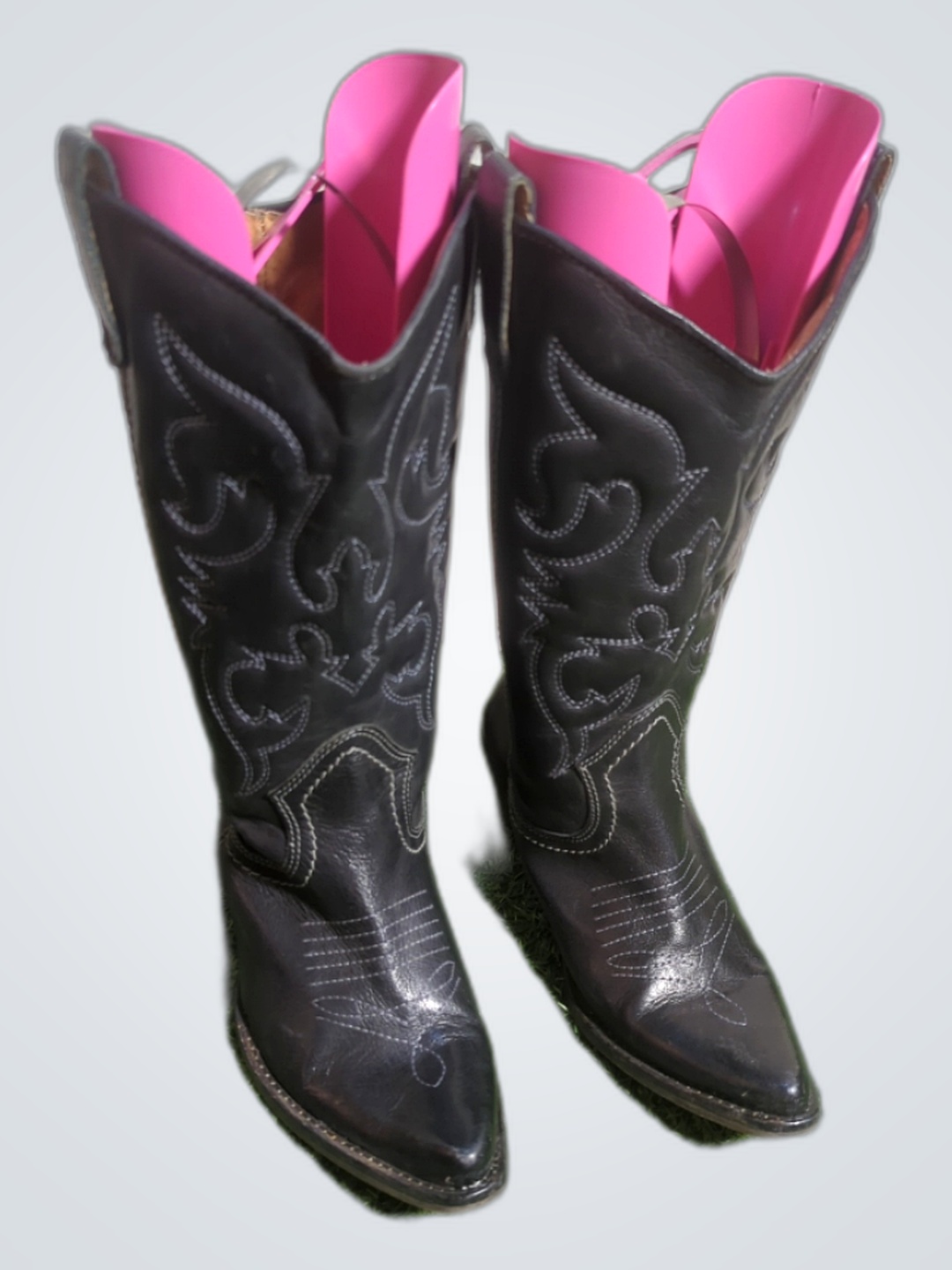 Ladera Portugal Black Cowboy Boots