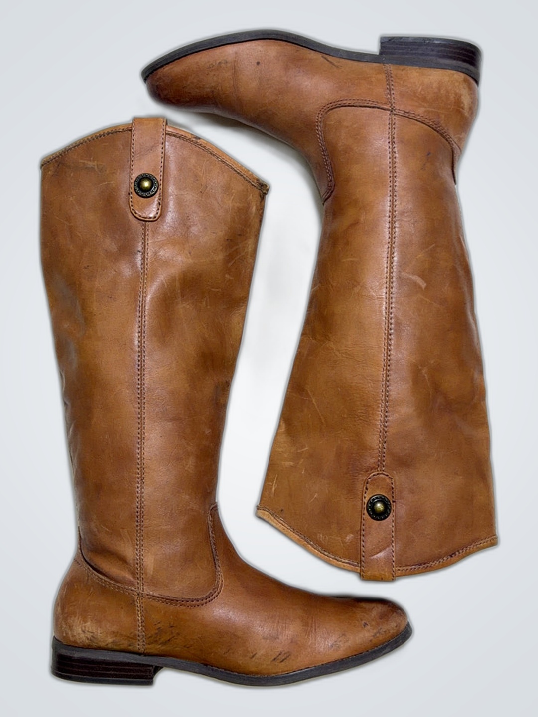 Botas de vaquero de cuero Carlos Tan