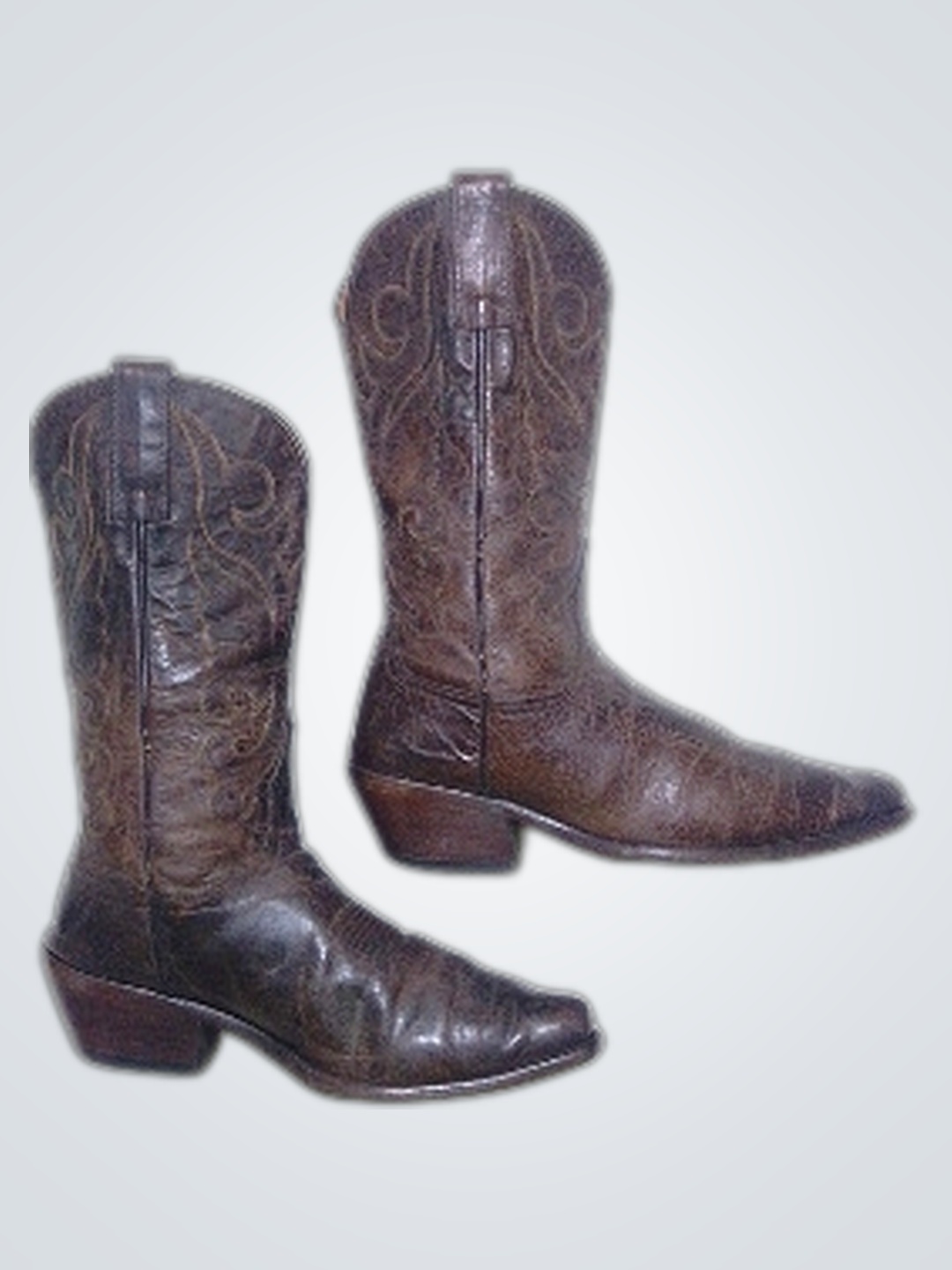 Bottes de cowboy en cuir sans marque