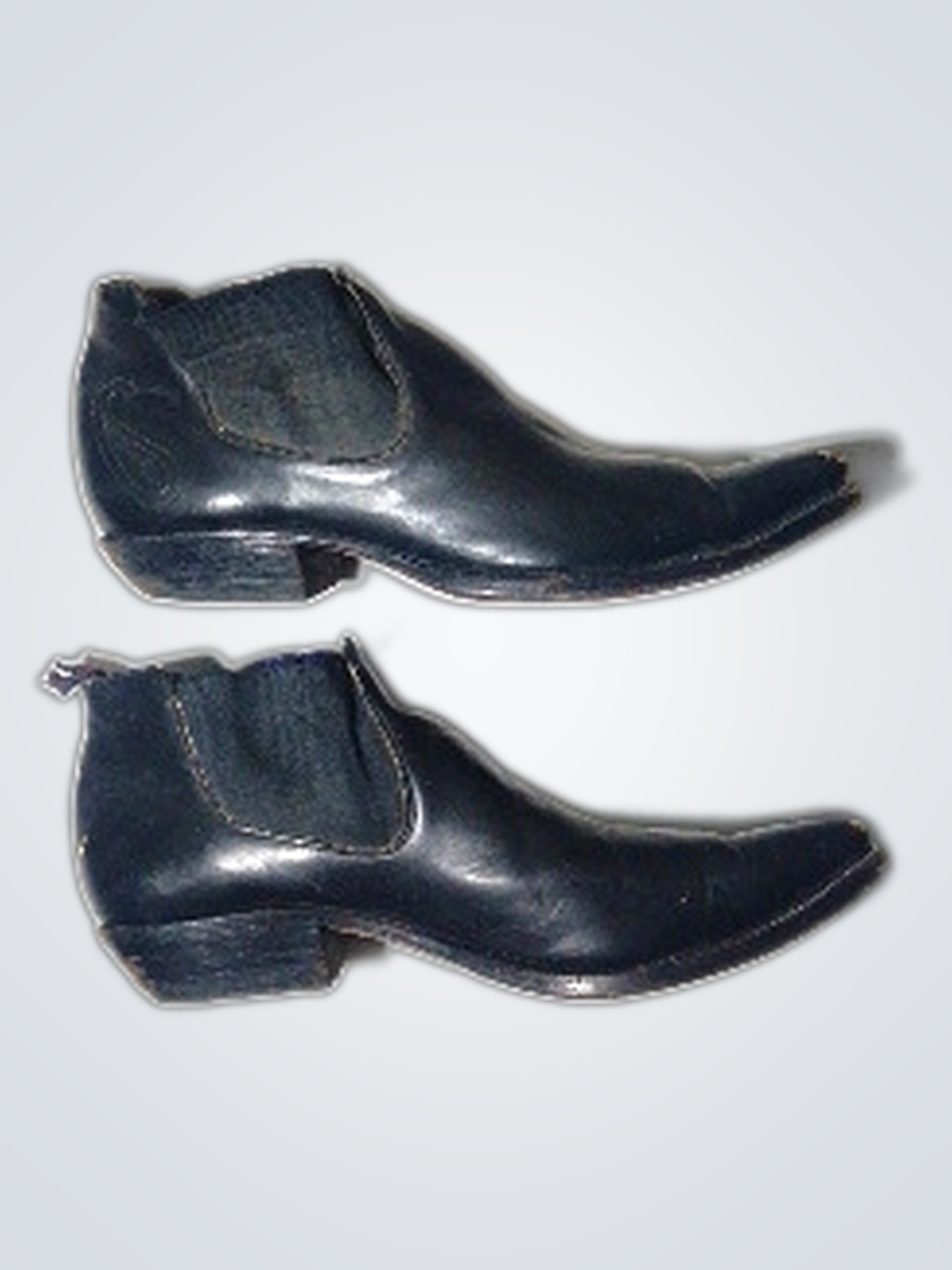 ブラックレザーシューズ