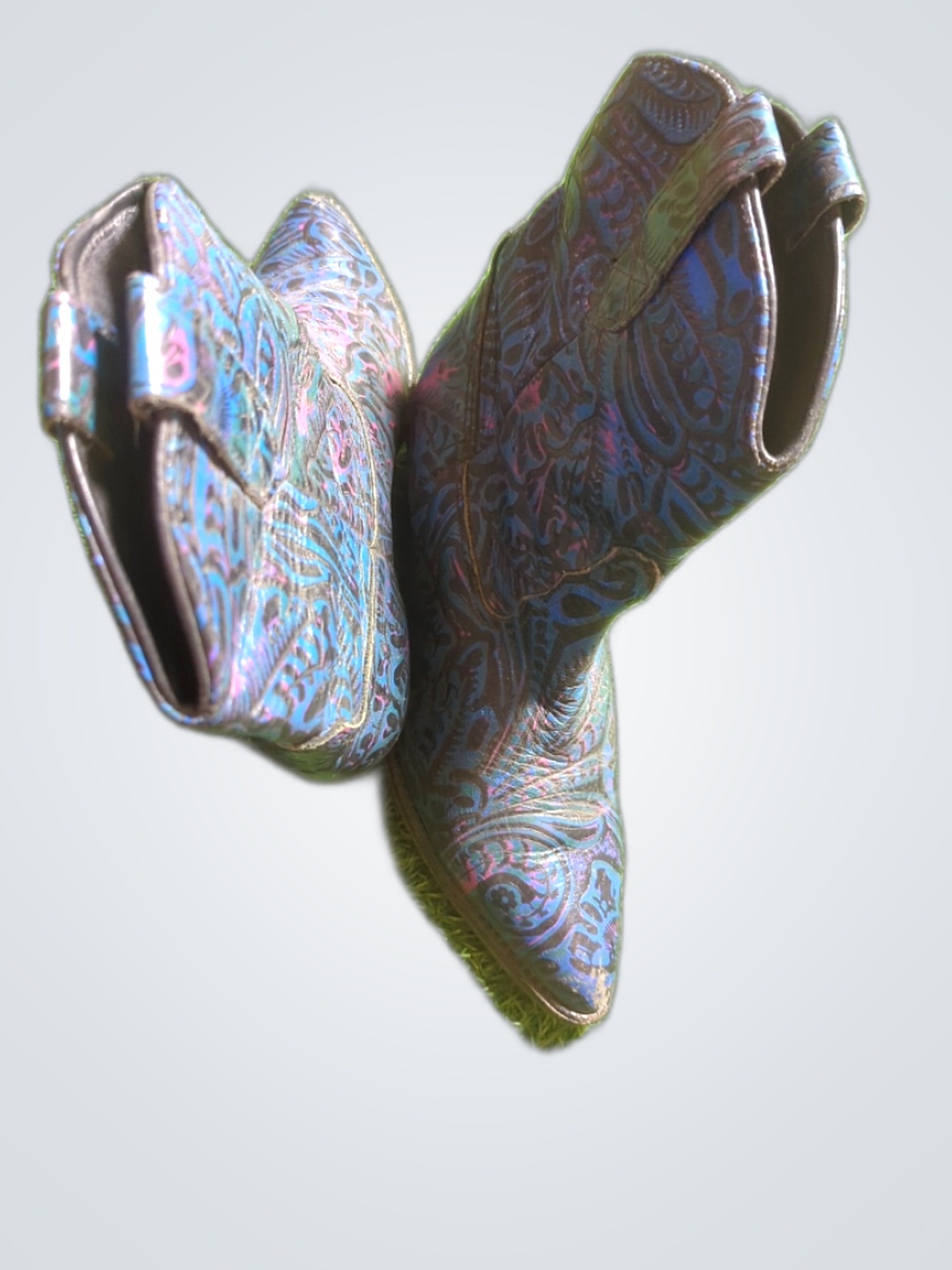 Patterned Cowboy Boots