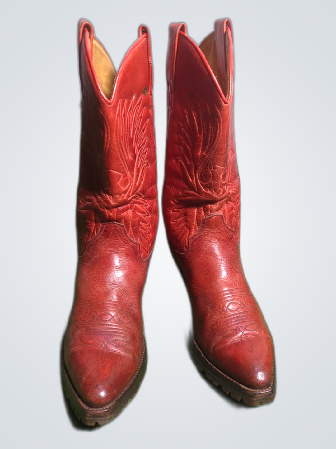 Red Cowboy Boots