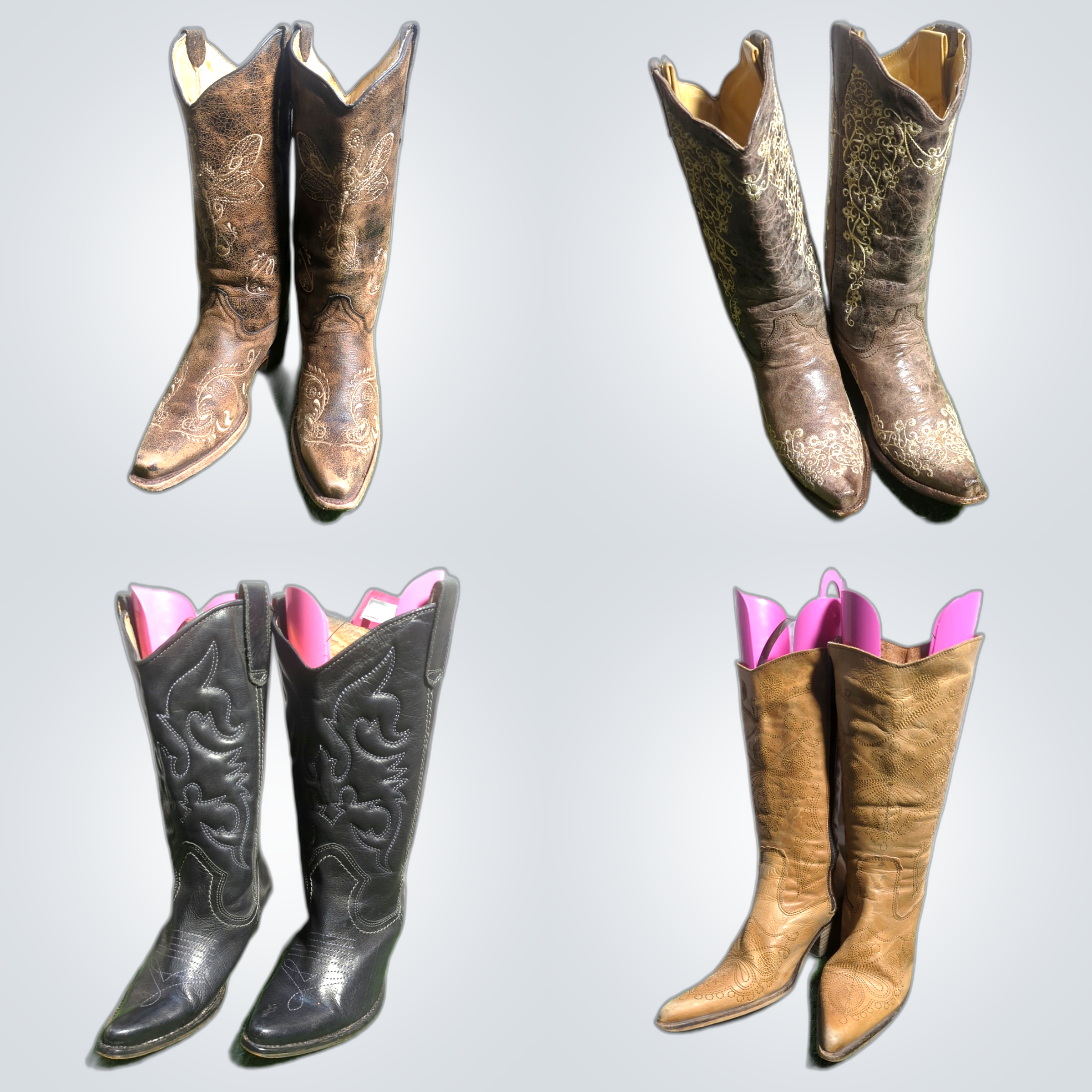 Y2K Cowboy Boots Bundle