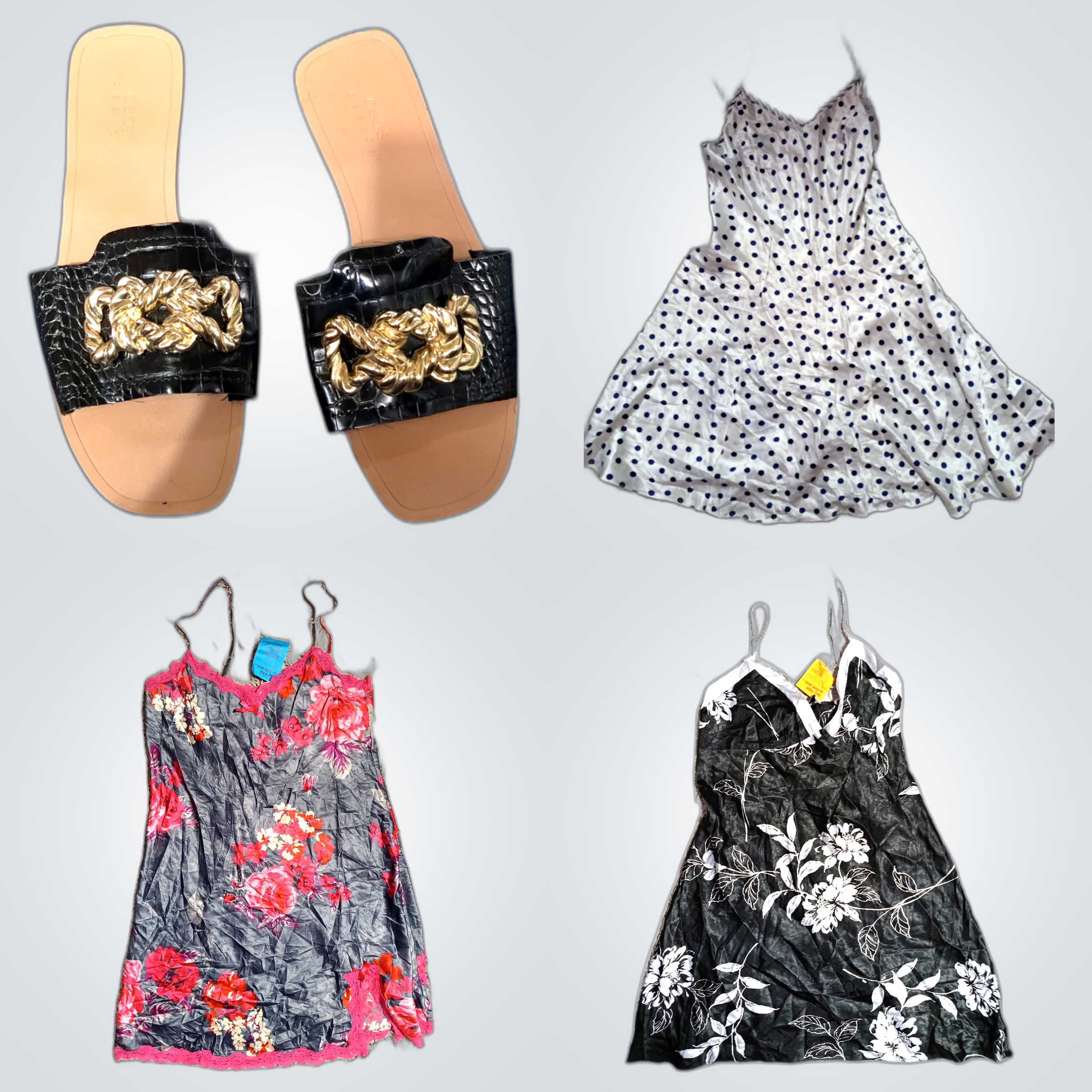 Ladies sandal slip dress