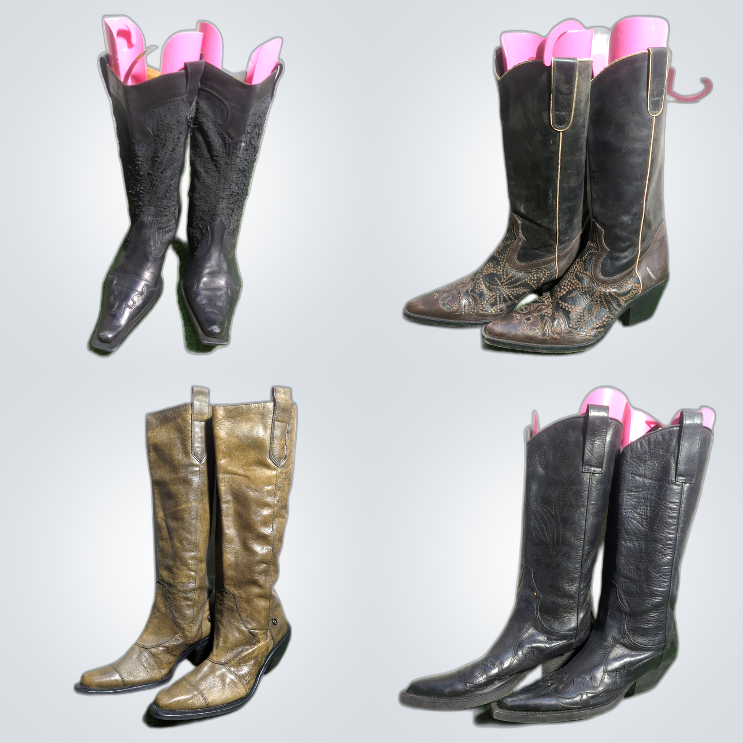 Package de bottes de cowboy - Nero Gardini, Pinko,..