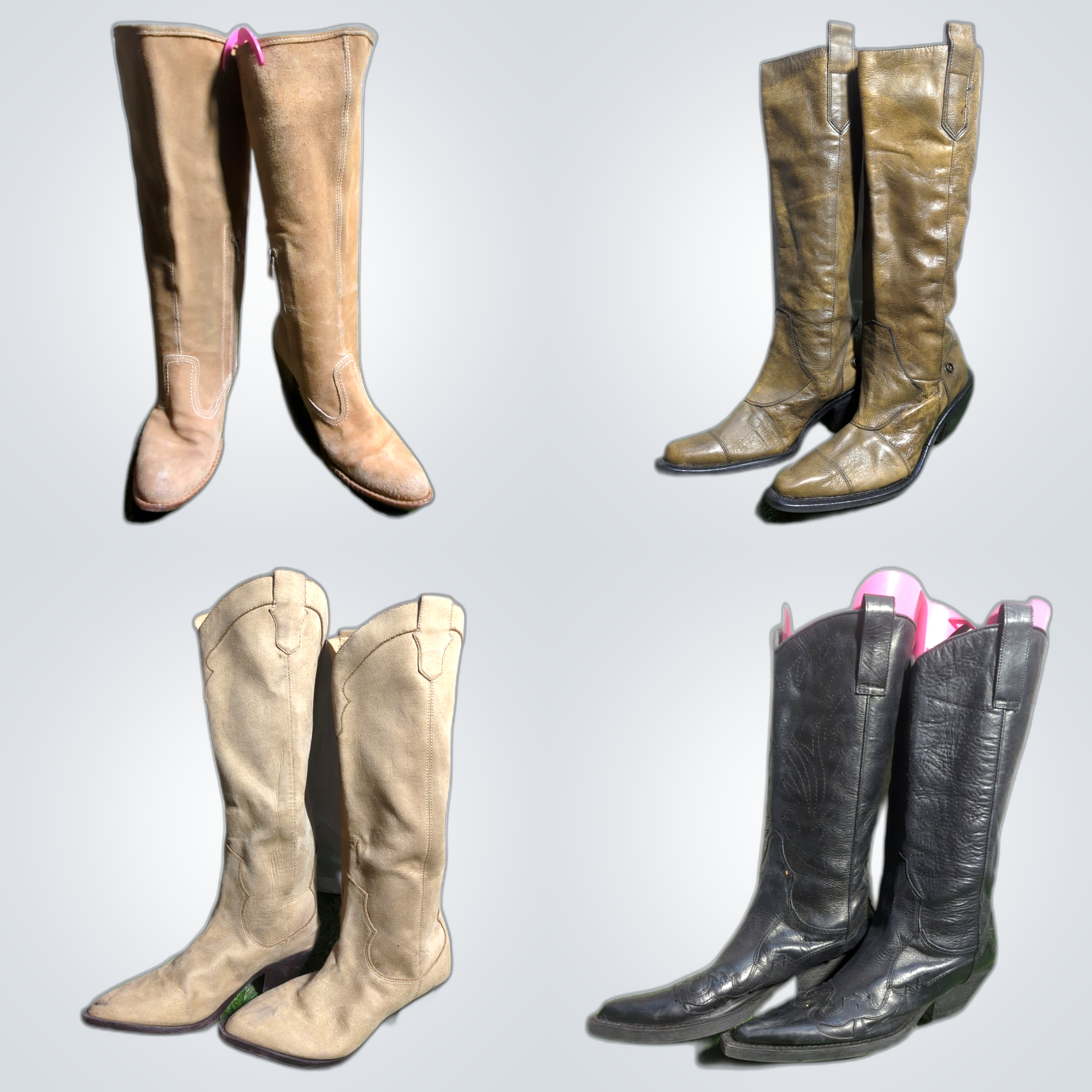 Cowboy-Stiefel-Bundle: NeroGiardino, Nine West & m..