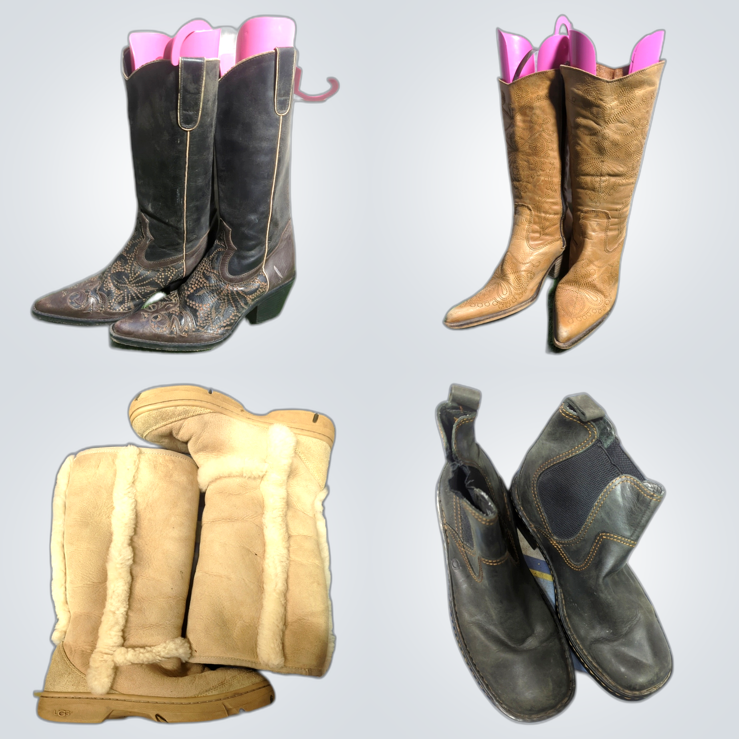 Bottes hautes mixtes