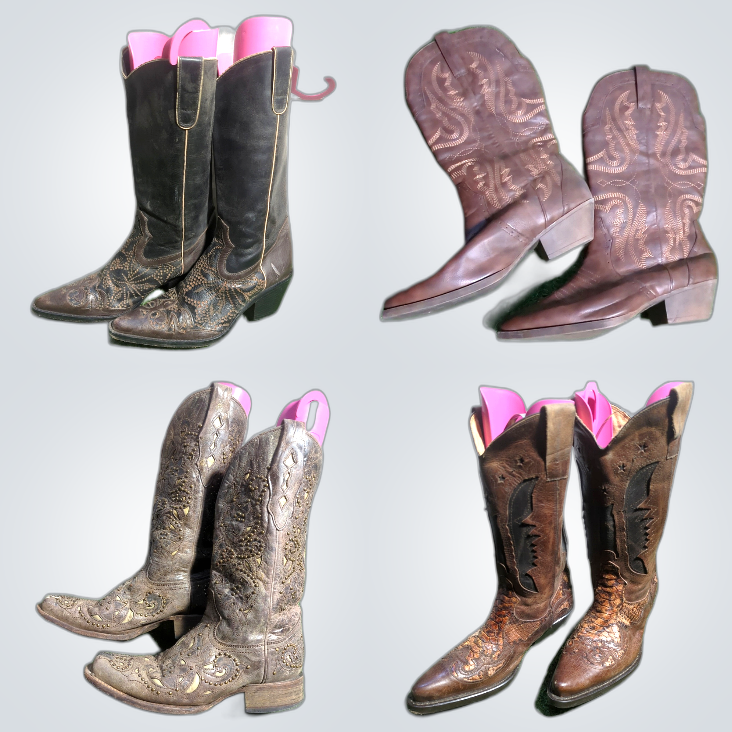 Bottes hautes et veste