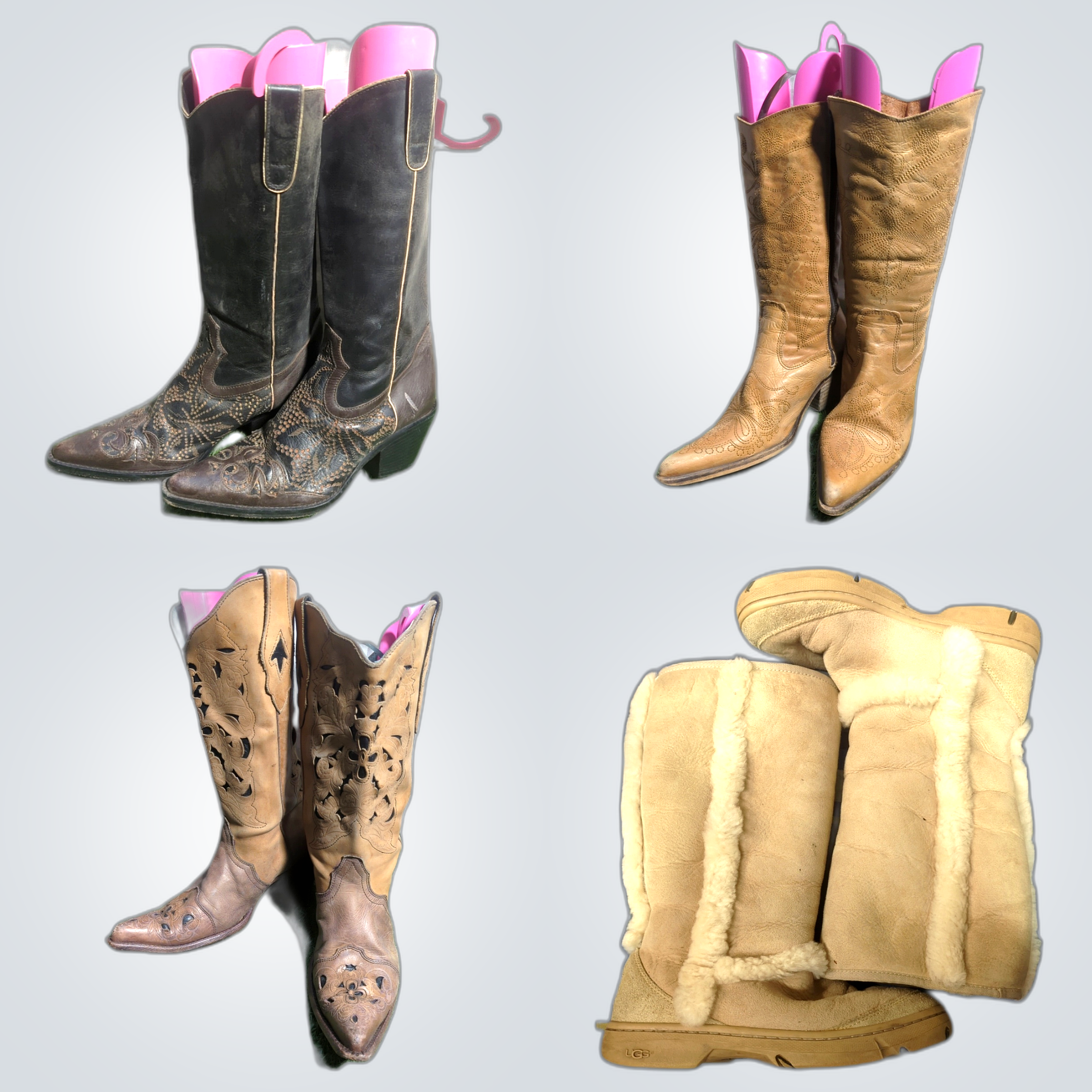Bottes hautes mixtes