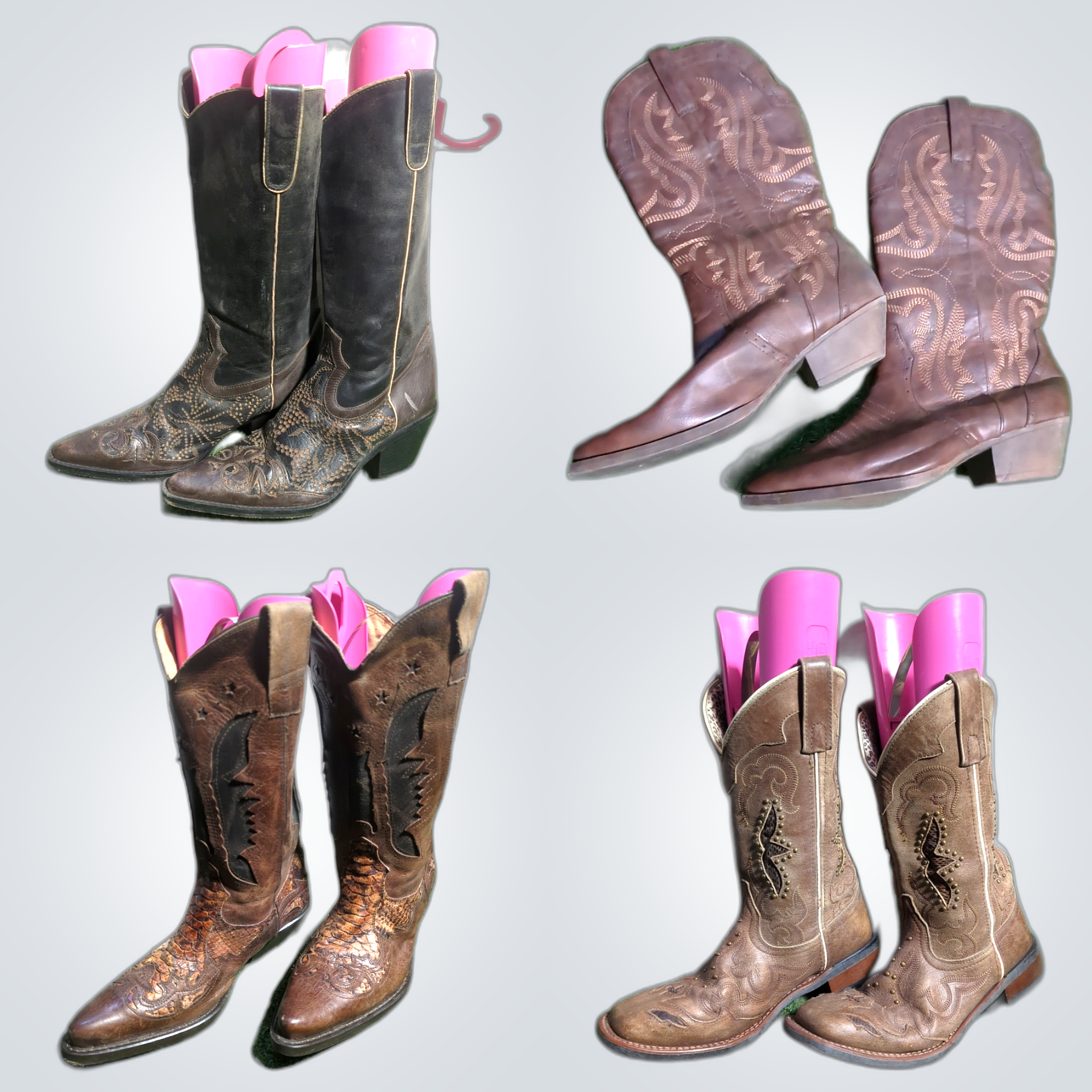 Tall boots and jacket