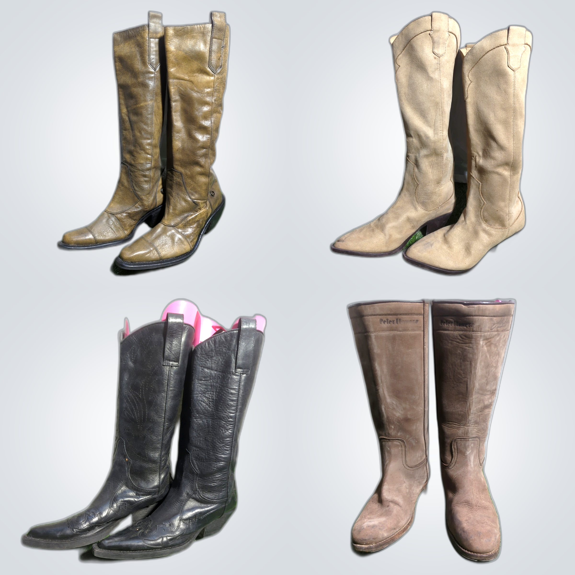 Ensemble de bottes de cowboy : NeroGiardino, Nine ..