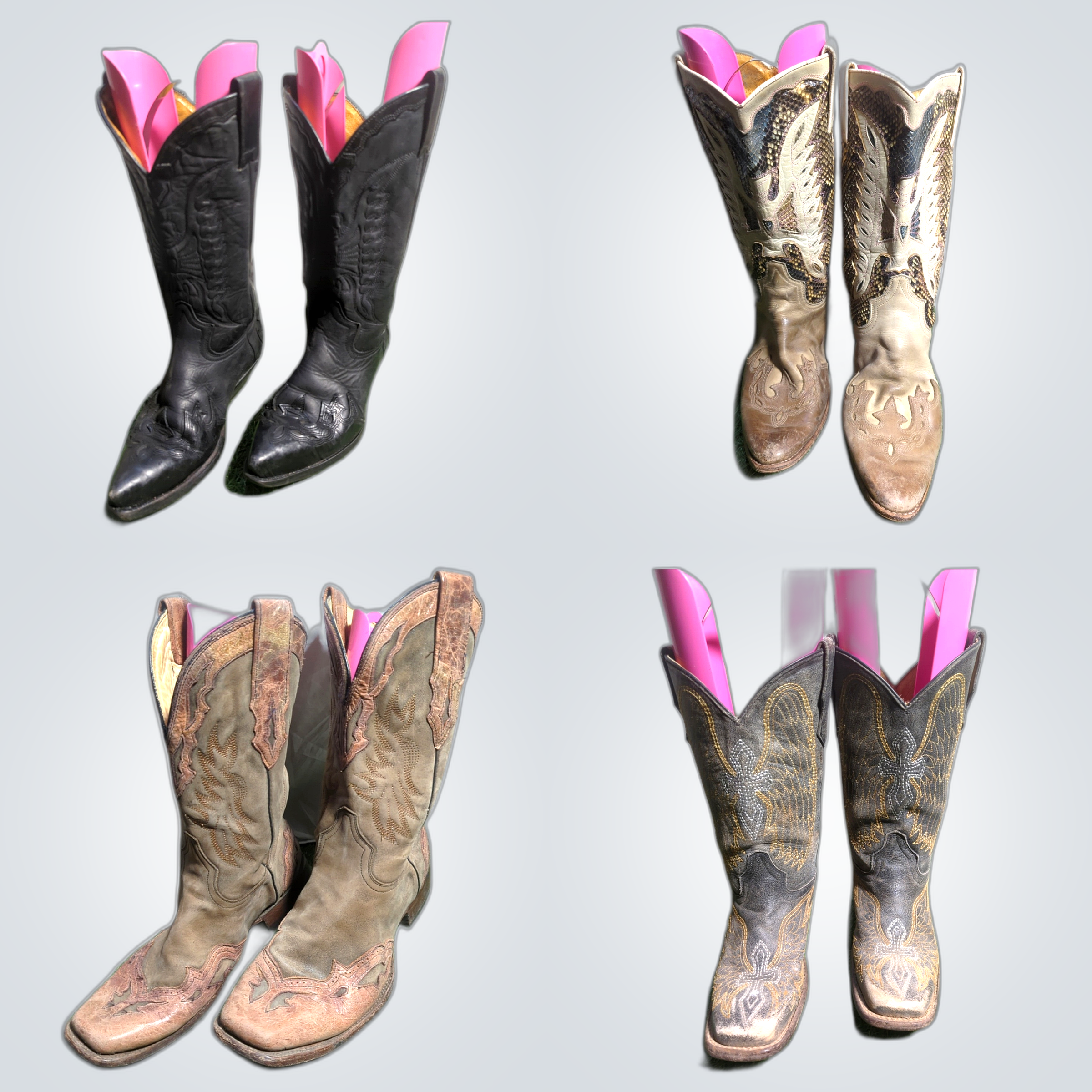 Cowboy Boots Bundle - Sendra, Corral, Frye, Guess ..