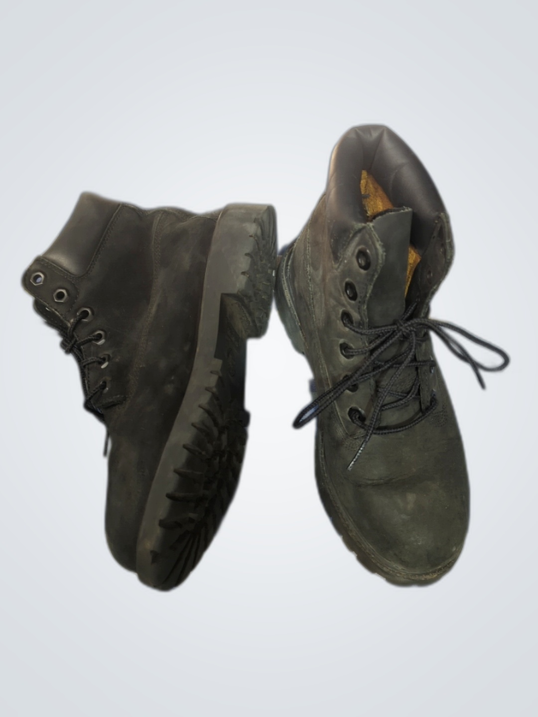 Timberland Black Work Boots