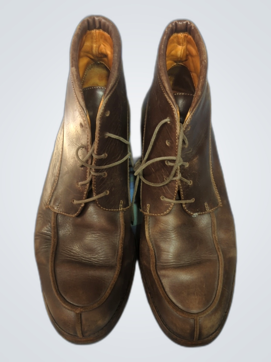 Cole Haan Brown Leather Chukka Boots