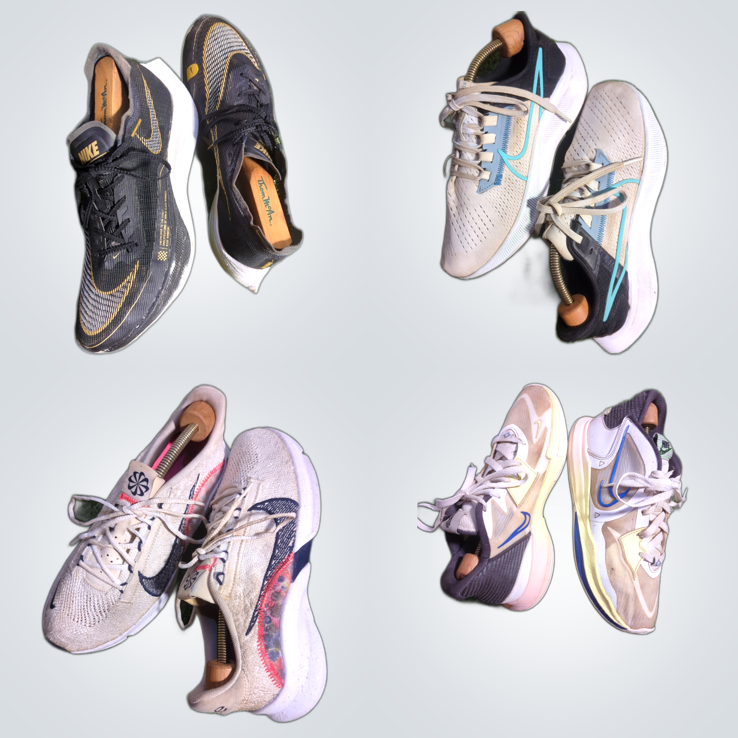 Nike Adidas Asics HOKA Sneaker Bundle - 10 Piece R..