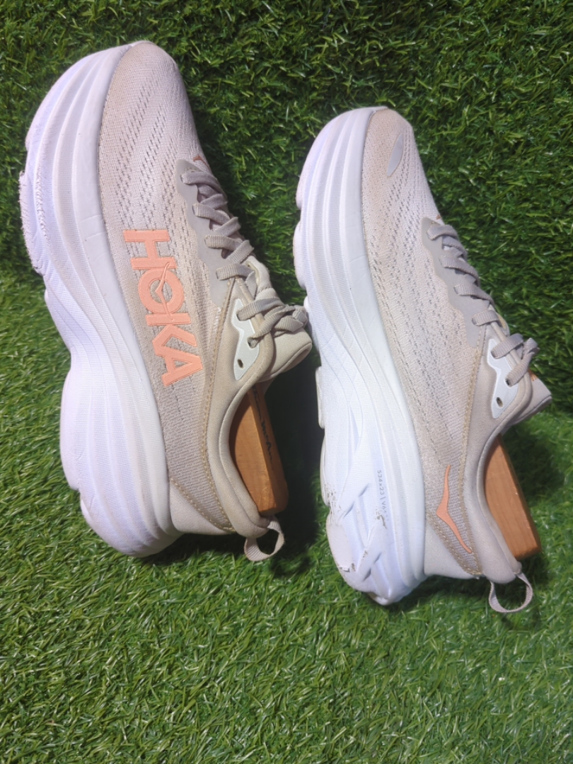 HOKA ONE ONE Bondi Sneakers Grey Orange