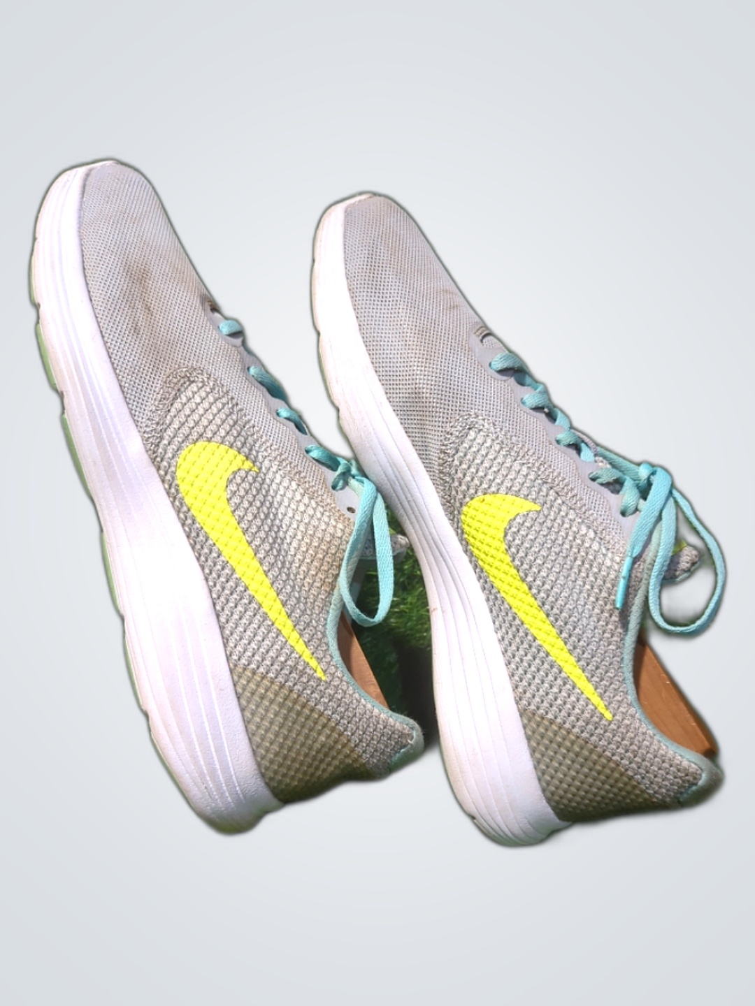 Baskets À Lacets Grises Nike