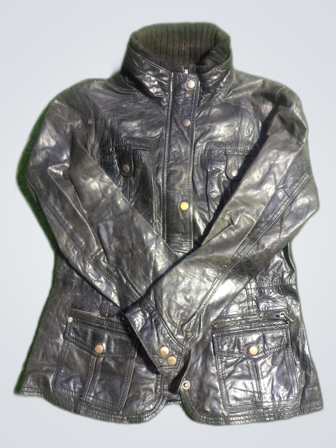 New Look Black Leather Jacket