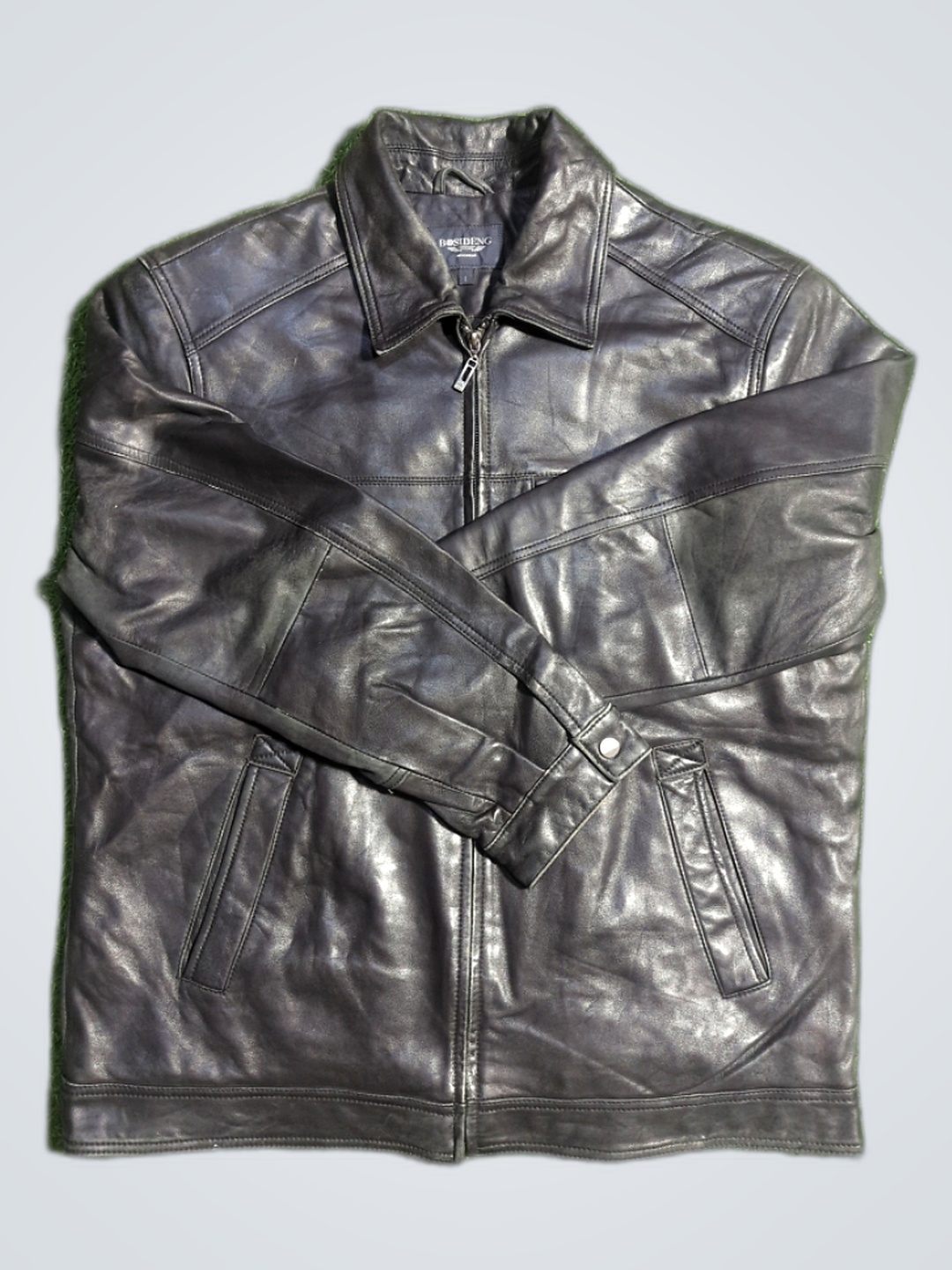 Veste en cuir Bosideng